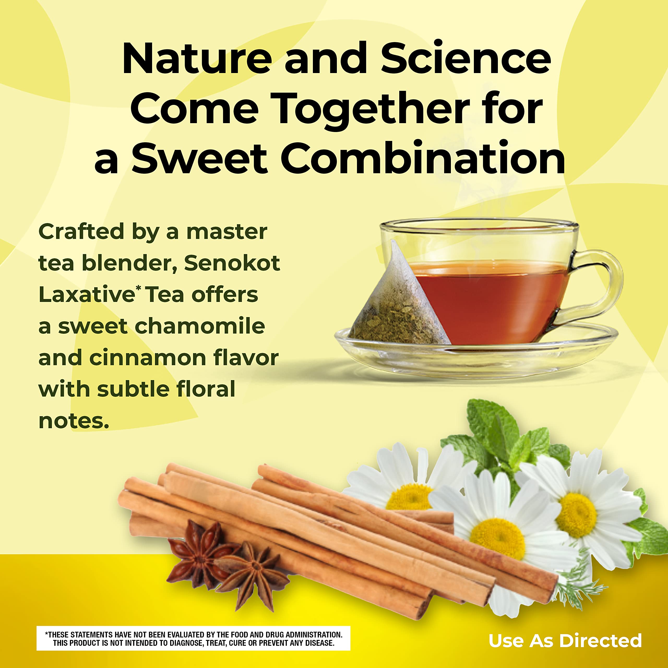 Senokot Dietary Supplement, Natural and Organic Senna Leaf, Laxative Tea for Occasional SenokotUS supplements