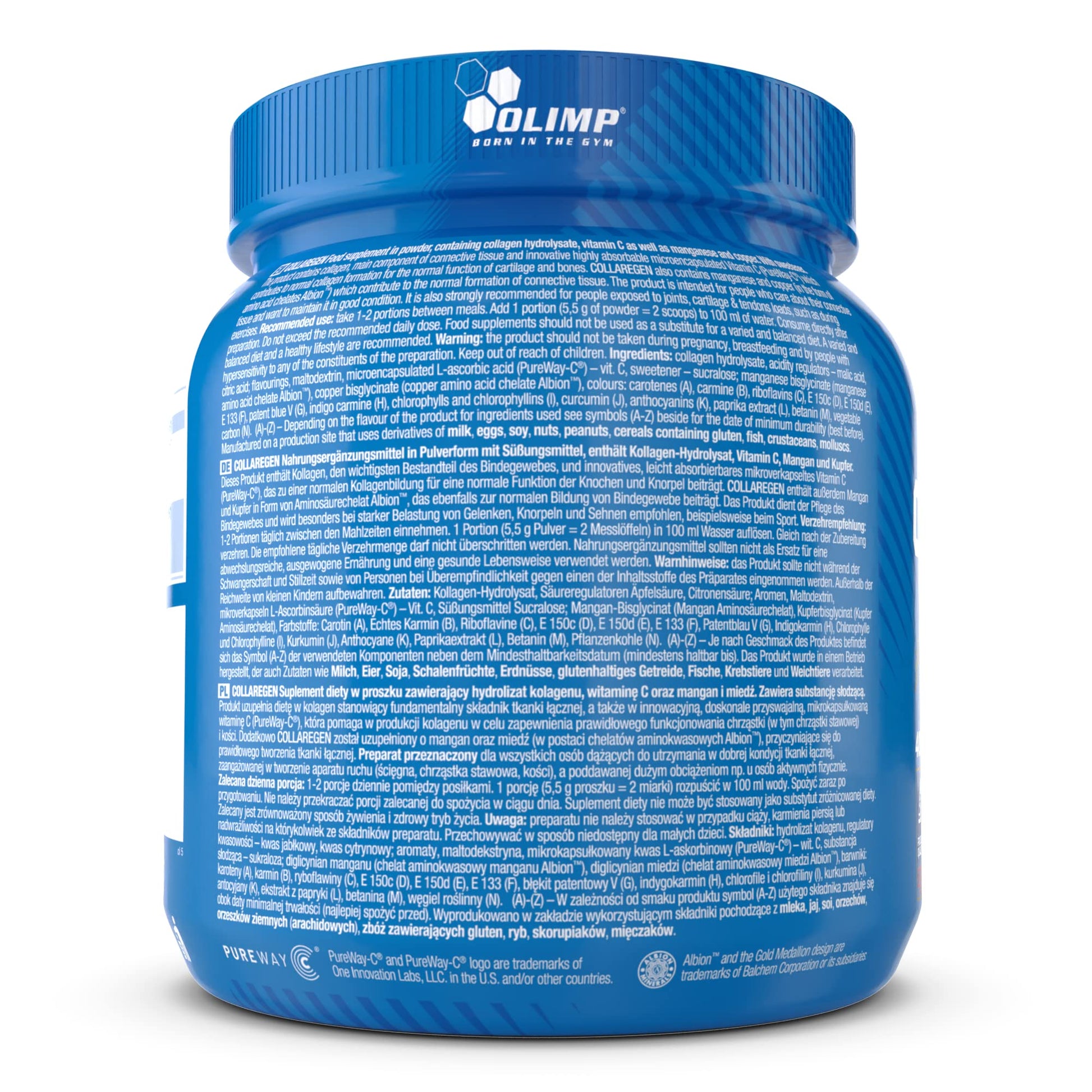 Olimp Labs Collaregen Mineral Supplement, Orange Flavour Powder, 400 g OLIMP SPORT NUTRITIONAu supplements