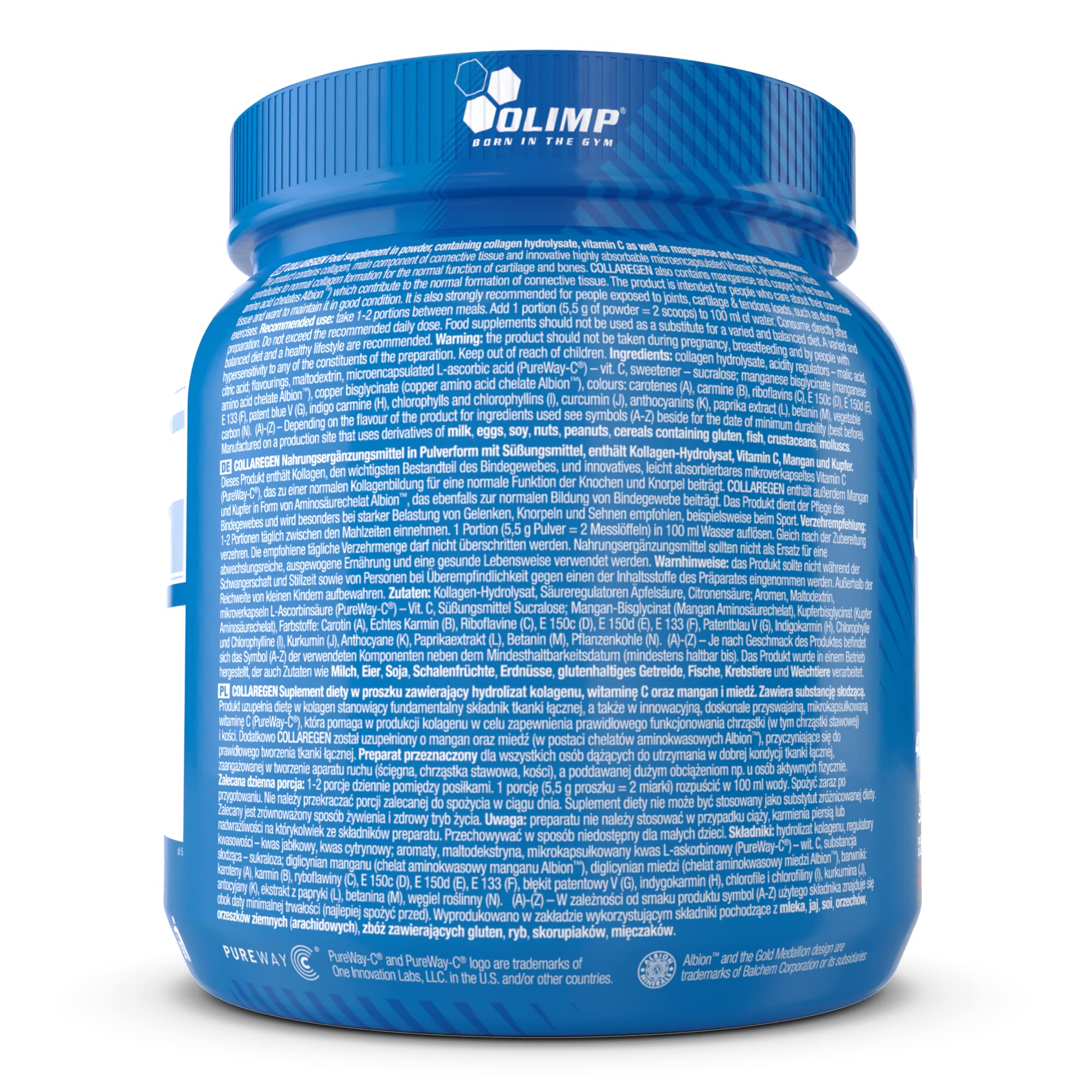 Olimp Labs Collaregen Mineral Supplement, Orange Flavour Powder, 400 g OLIMP SPORT NUTRITIONAu supplements