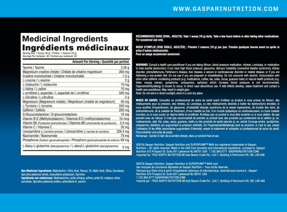 Gaspari Nutrition SuperPump Max Blue Raspberry Ice - 1.41 lbs Gaspari NutritionUS supplements