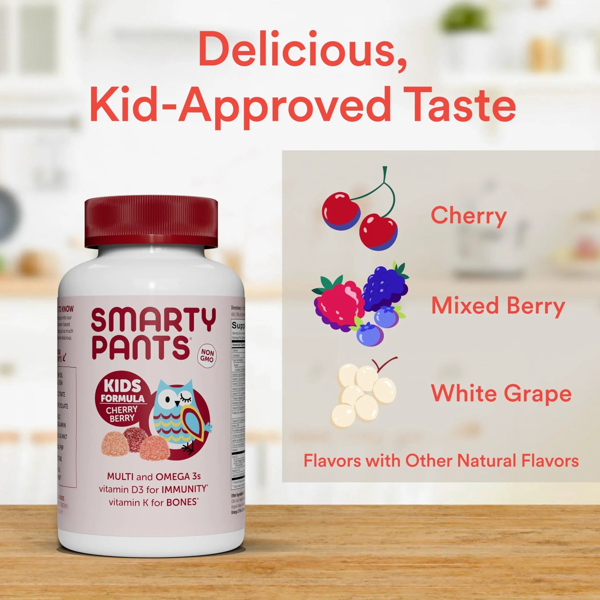 SmartyPants Kids Multivitamin Gummies: Omega 3 Fish Oil (EPA/DHA), Vitamin D3, C, Vitamin B12, B6, A, K & Zinc for Immune Support SmartyPantsAu supplements