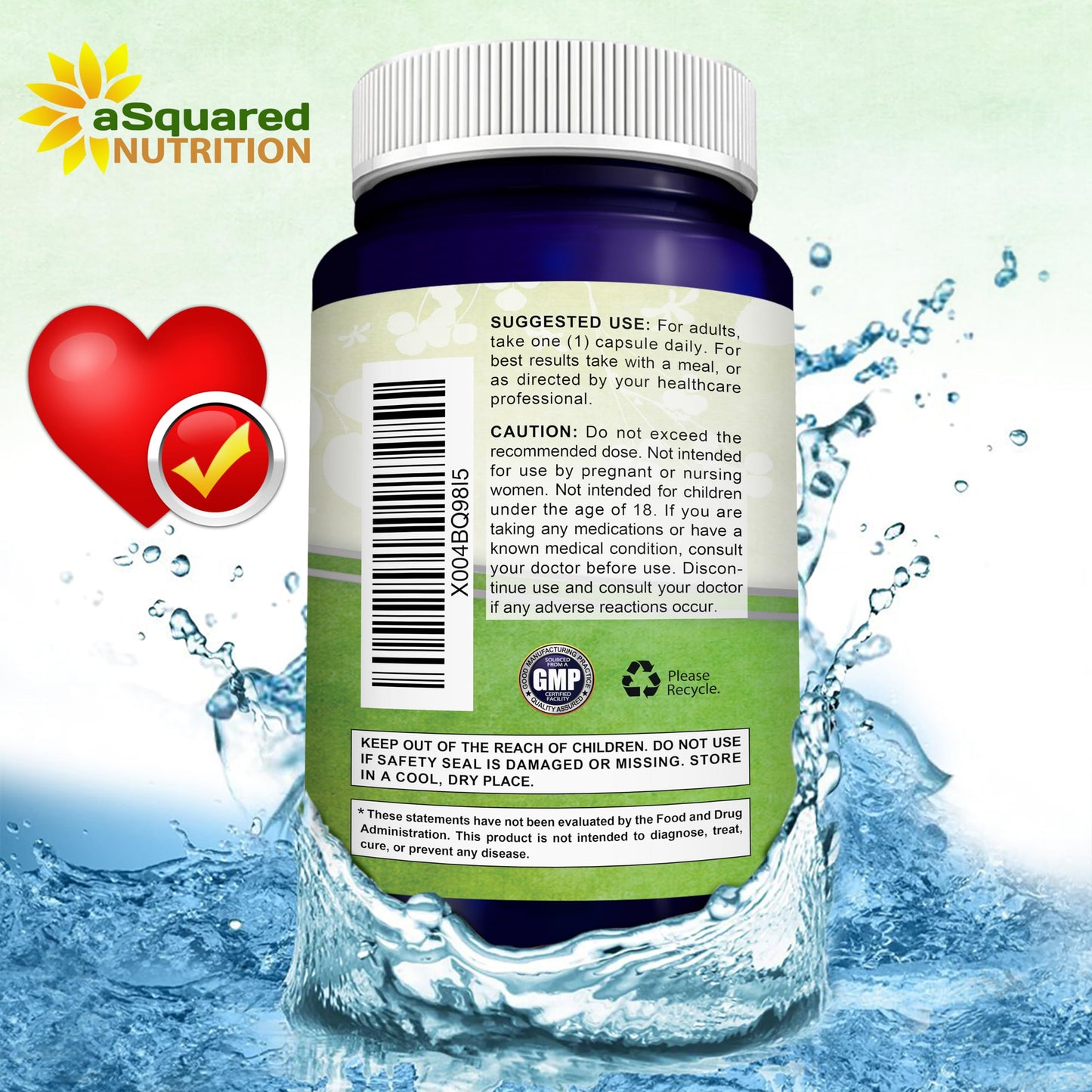 aSquared Nutrition CoQ10 (400mg Max Strength, 200 Capsules) - High Absorption Vegan Coenzyme Q10 Powder - Ubiquinone Supplement Pills, Extra Antioxidant CO Q-10 aSquared NutritionUS supplements