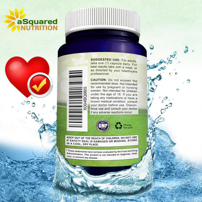 aSquared Nutrition CoQ10 (400mg Max Strength, 200 Capsules) - High Absorption Vegan Coenzyme Q10 Powder - Ubiquinone Supplement Pills, Extra Antioxidant CO Q-10 aSquared NutritionUS supplements