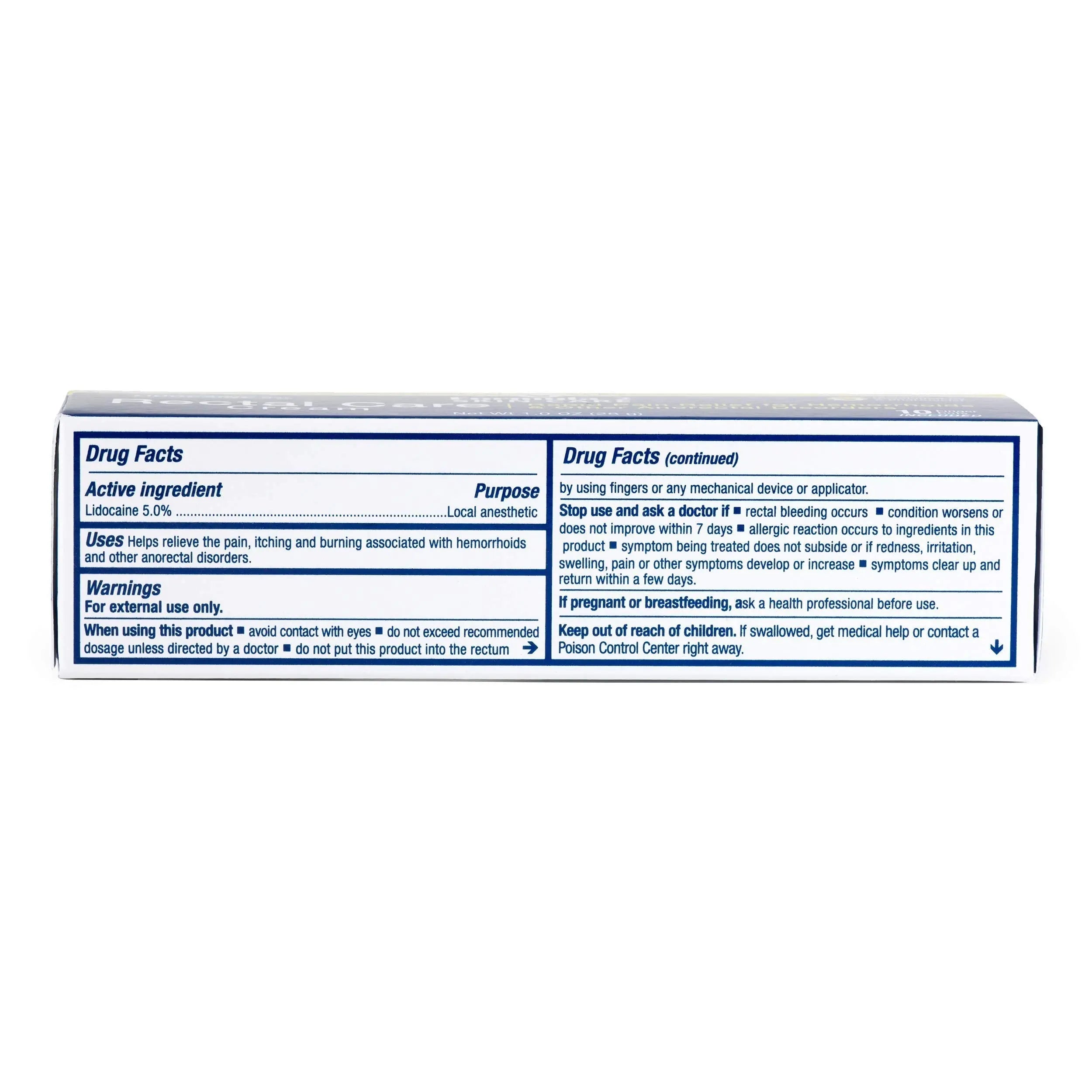 Pharmacist Formulated - Rectal Care Cream - Pain Relief for Hemorrhoids Formula 2 Skin CareAu supplements