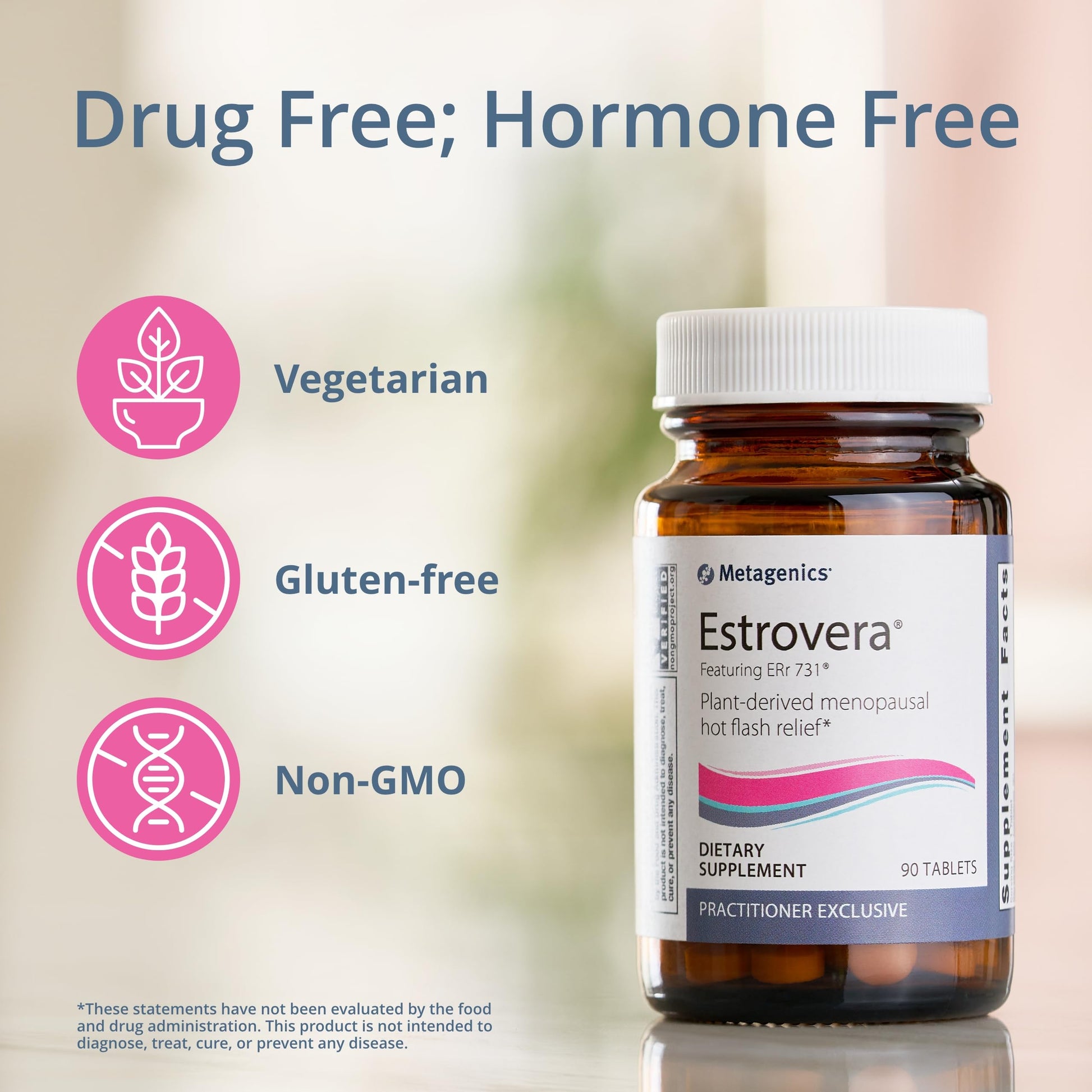 Metagenics Estrovera - Plant Derived Menopause Hot Flash Relief, Formulated MetagenicsAu supplements