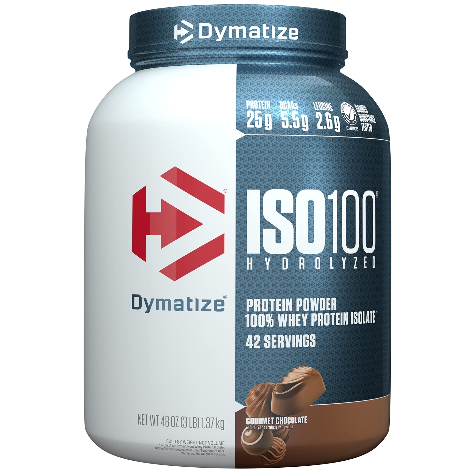 Dymatize ISO100 Hydrolyzed Protein Powder, 100% Whey Isolate Protein, 25g of Protein DymatizeUS supplements