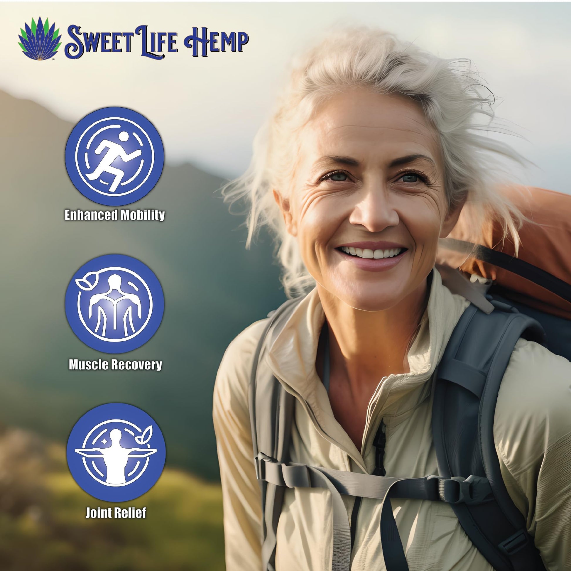 Sweet Life | Hemp Salve Stick | 2000mg | Small Business | Organic | Body Balm | Muscle Comfort Sweet LifeAu supplements
