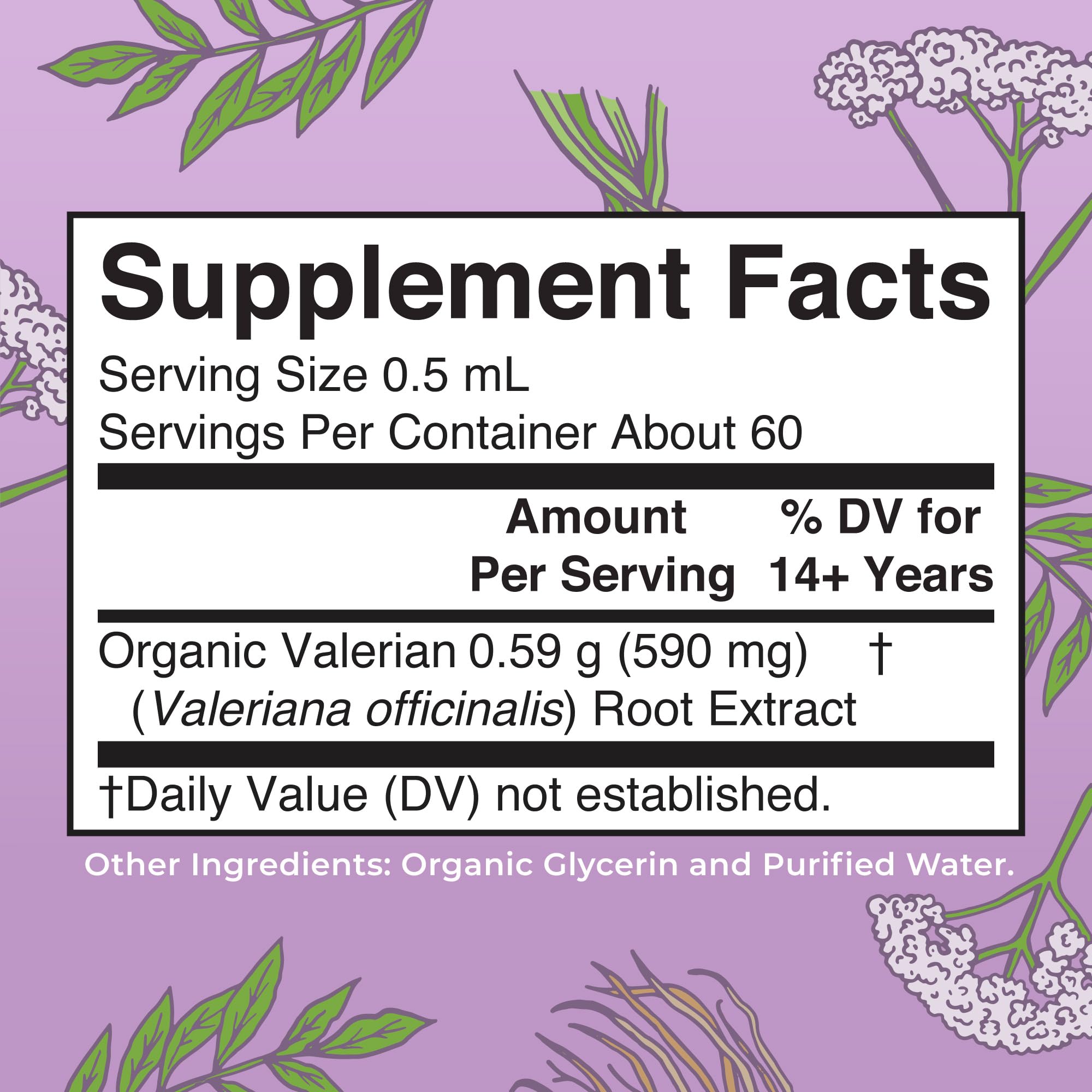 MaryRuth Organics Valerian Root Liquid Drops | 2 Month Supply | Sugar Free | USDA Organic Valerian Root Drops | Support Sleep | Calm and Stress Relief | Vegan | Non-GMO | Gluten Free | 60 Servings MARYRUTH'SUS supplements