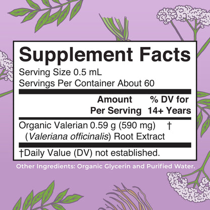 MaryRuth Organics Valerian Root Liquid Drops | 2 Month Supply | Sugar Free | USDA Organic Valerian Root Drops | Support Sleep | Calm and Stress Relief | Vegan | Non-GMO | Gluten Free | 60 Servings MARYRUTH'SUS supplements