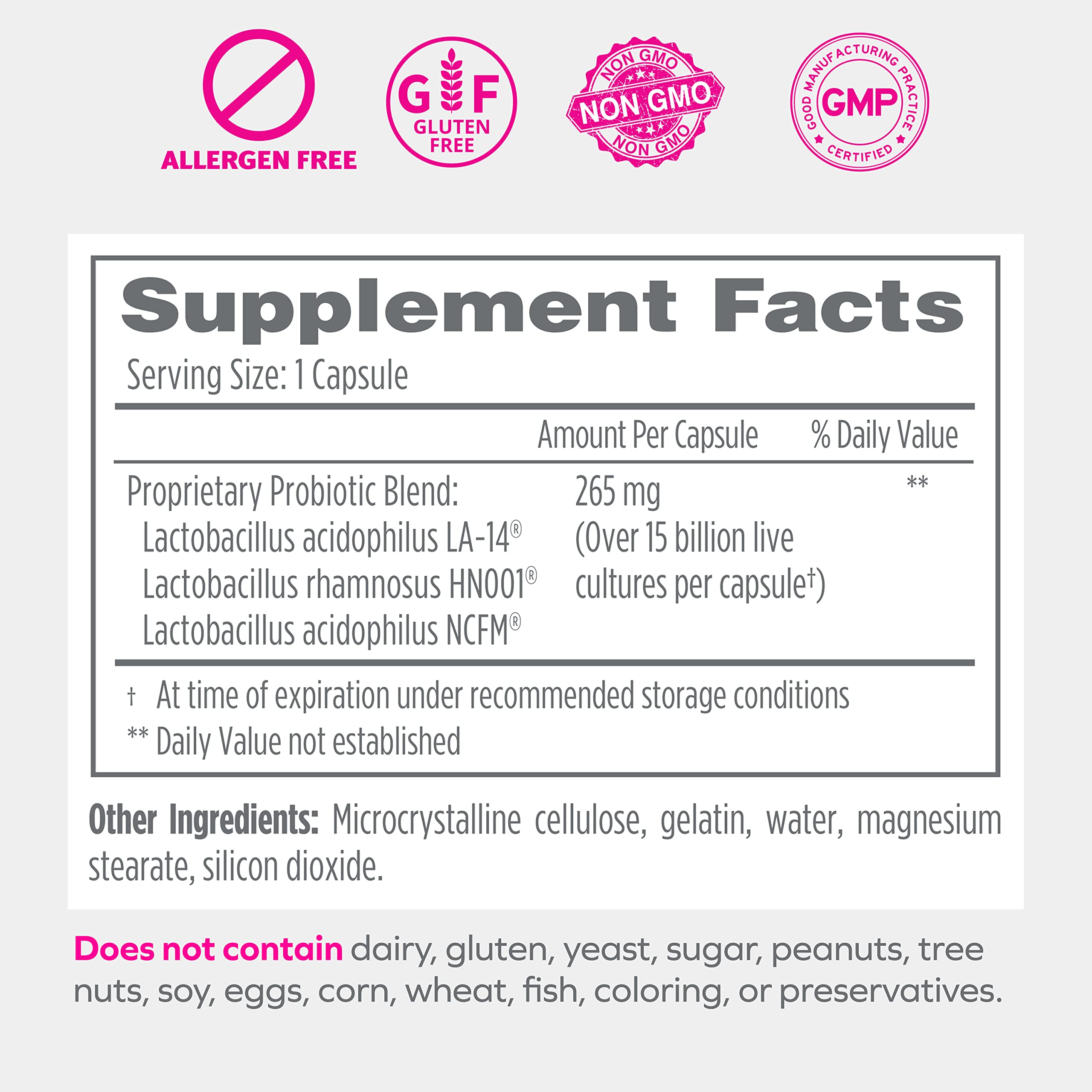 Florajen Women's Vaginal Probiotics, Provides Gut Health & Constipation Relief For Adults And Bloating Relief FlorajenAu supplements