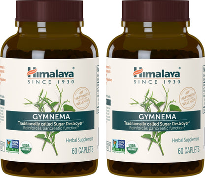 Himalaya Organic Gymnema Sylvestre for Glucose Metabolism, 700 mg HimalayaUS supplements