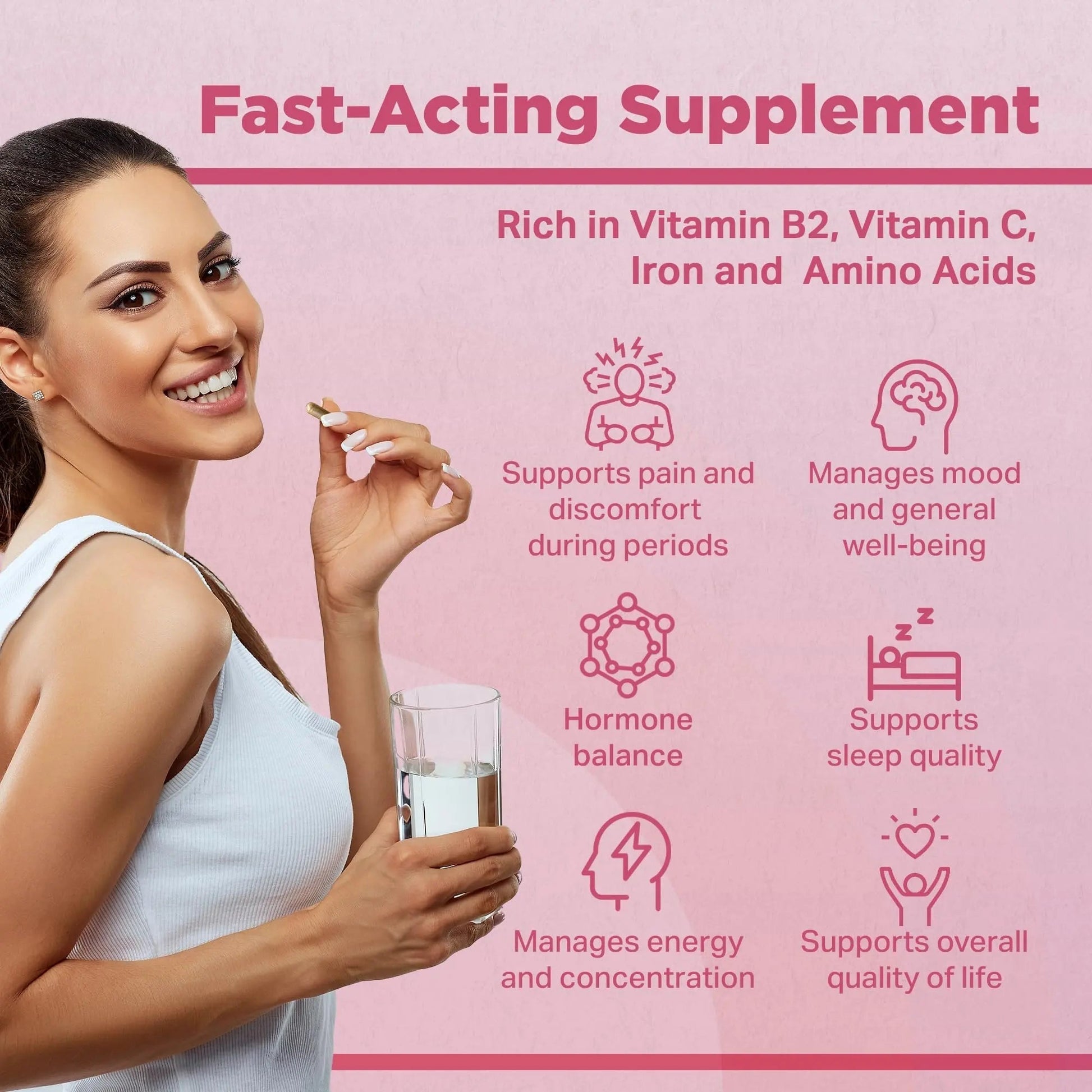 Strength & Spices Hormone Balance 100% Natural Estrogen Supplement – 12 Ingredients w Dong Quai - 60 Vegan UK Made 1000mg Capsules – Fertility and Menstrual Comfort STRENGTH & SPICES100% Natural Vegan Food SupplementsAu supplements