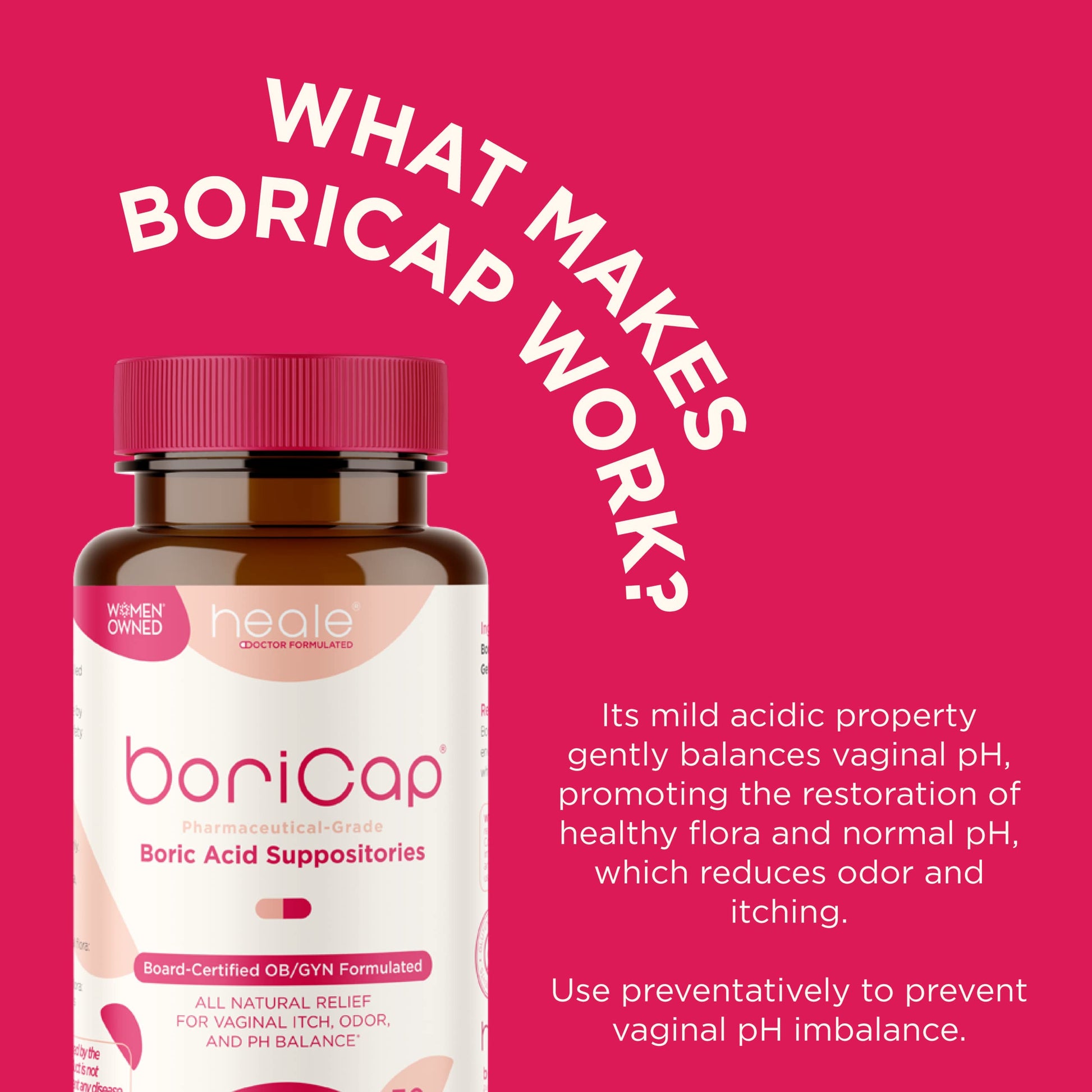 BoriCap and FloraCap BV Blasting Bundle for Balanced pH BoriCapAu supplements