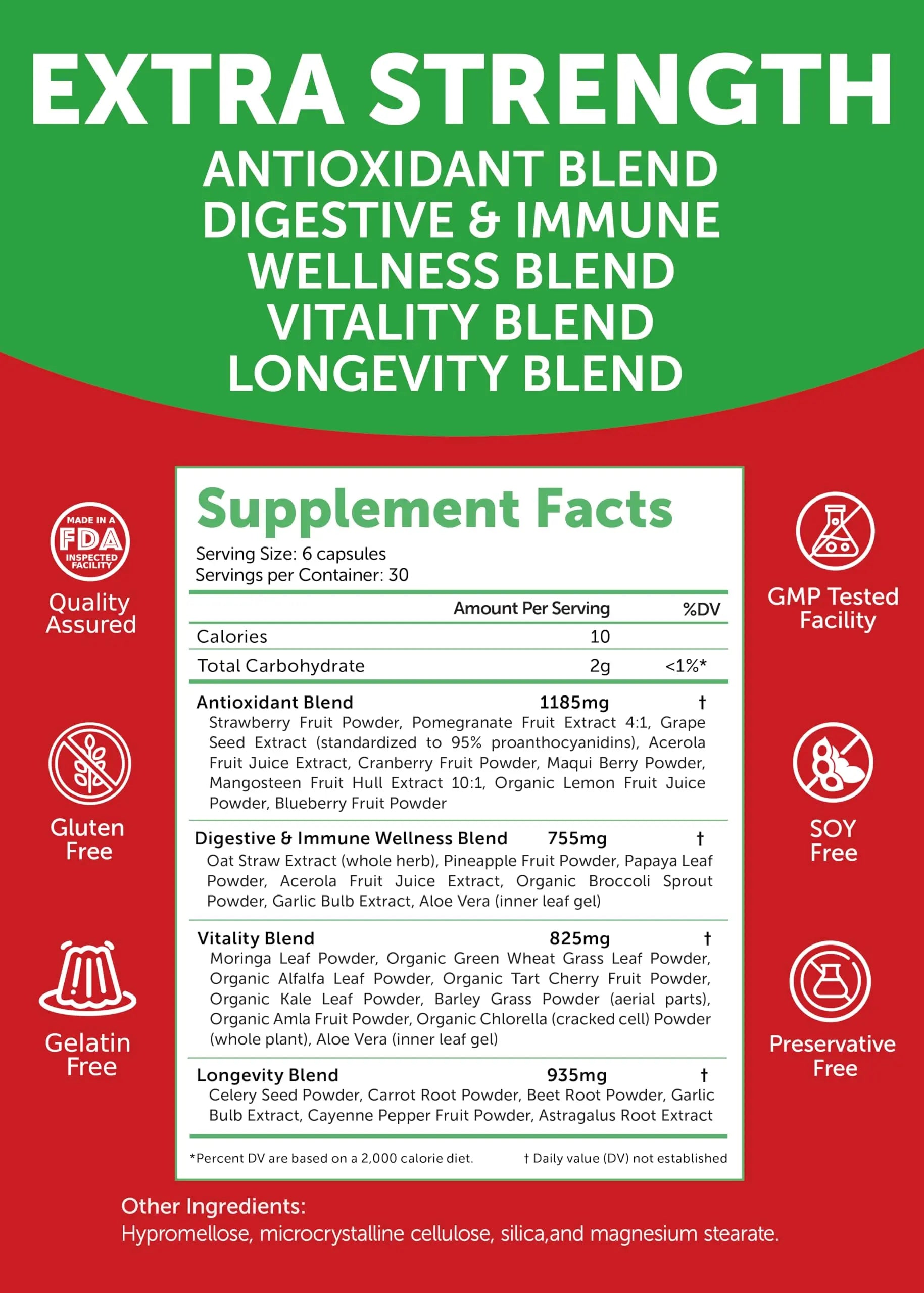 Lunakai USA Made Superfood Fruits & Veggies Supplement & Irish Sea Moss Bundle with 4 Blends, Black Seed Oil & Ashwagandha for Immune & Wellness Support Lunakainz supplements