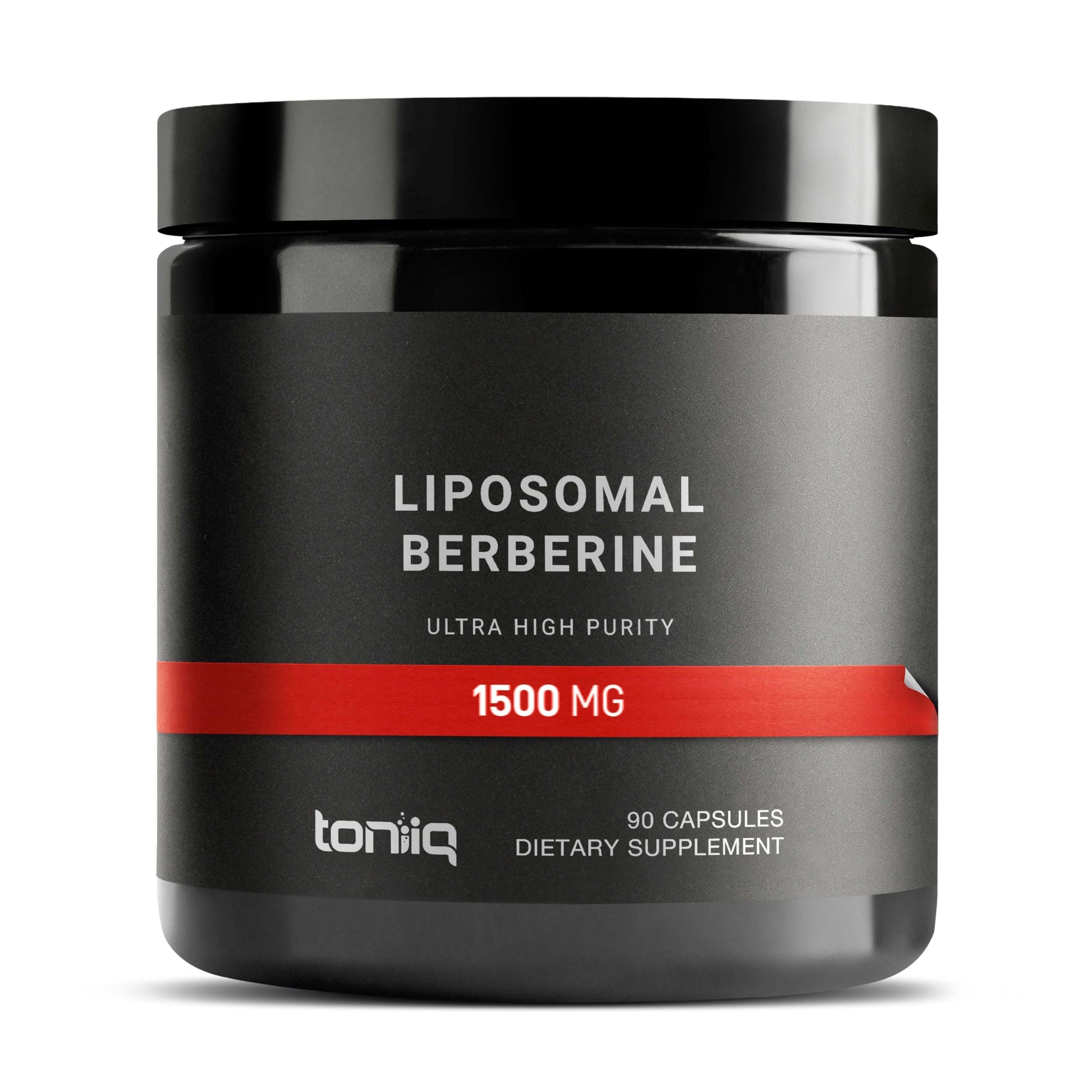 Toniiq Liposomal Berberine – High-Strength 1,500mg Complex with LipoAvail® Liposomal Berberine Supplement with Cinnamon, Milk Thistle & Chromium – Third-Party Tested – 90 Capsules ToniiqAu supplements