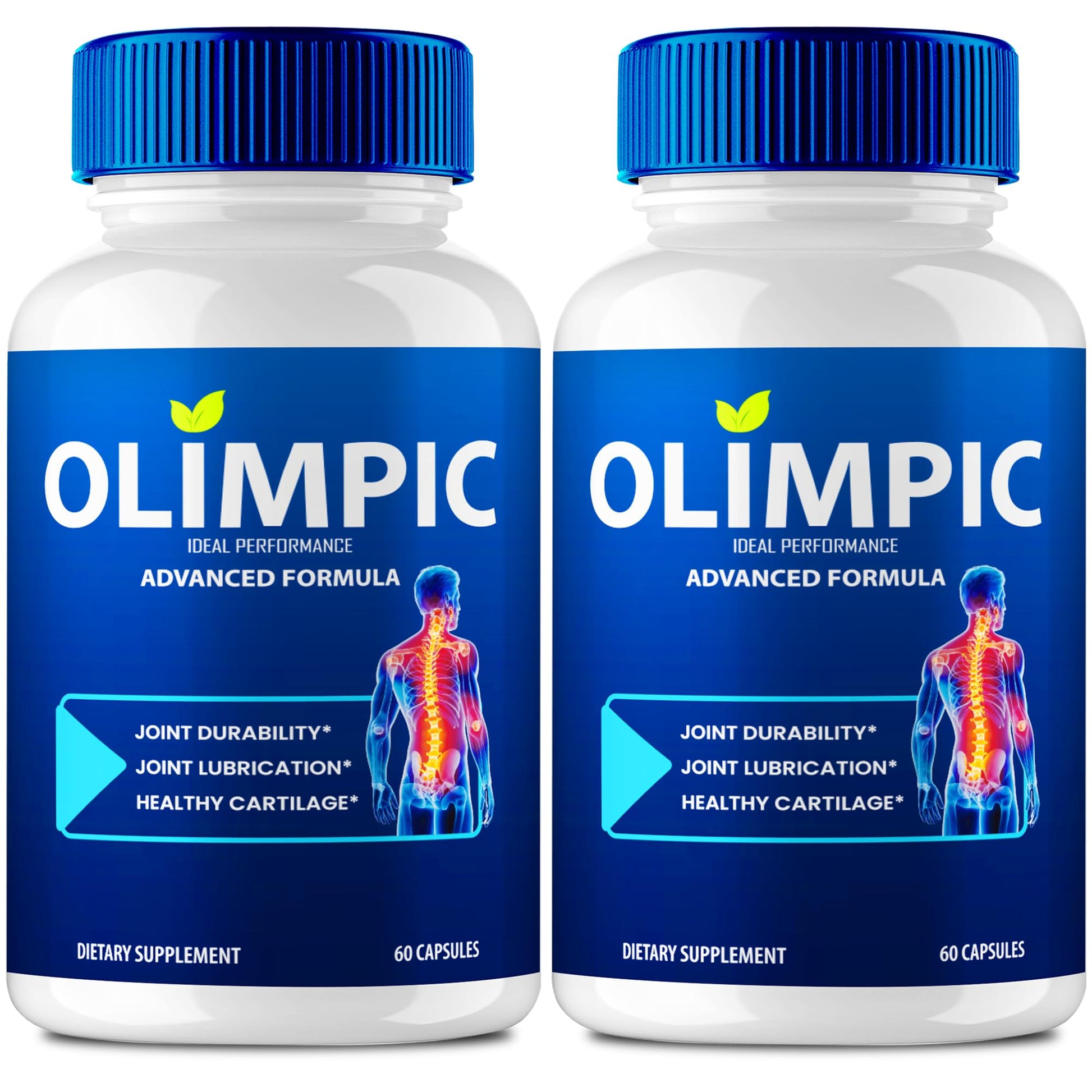 Olimpic Capsules, Advanced Joint Support Supplement Pills for Mobility and Comfort - Maximum Strength, Official Olim Pic Joint Support All Natural Formula, Premium Olim-Pic Reviews (2 Pack) IDEAL PERFORMANCEAu supplements