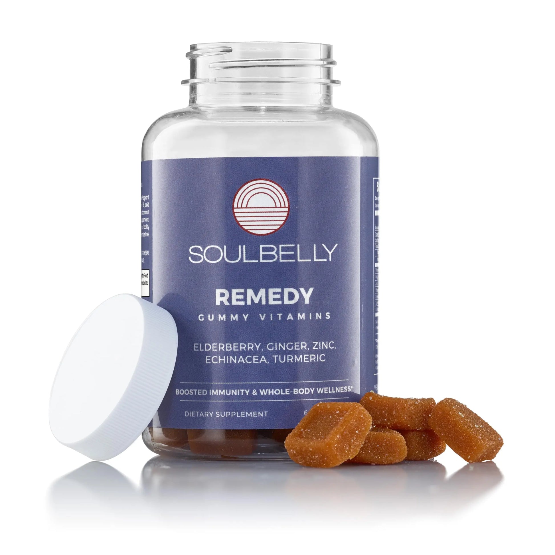 SOULBELLY Super Immunity | Remedy Vitamin Gummies for Immune Support | Vegan | Gluten-Free | Non-GMO | 60 Count SOULBELLYAu supplements