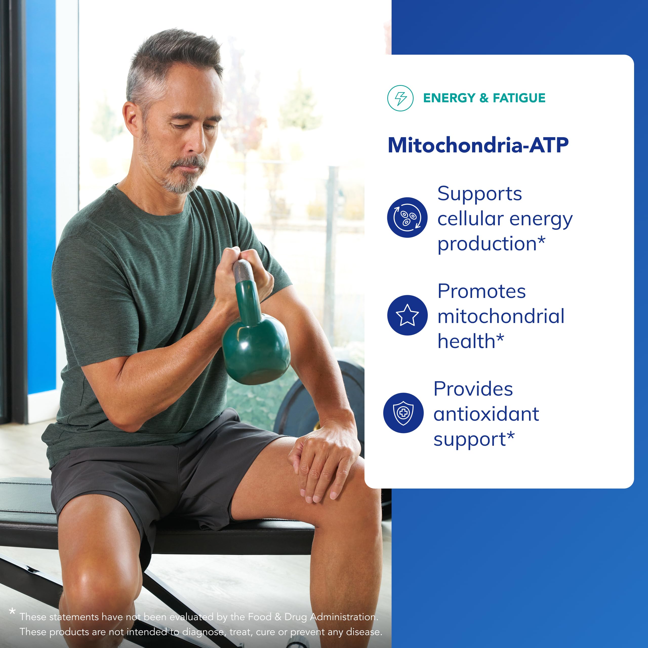 Pure Encapsulations Mitochondria-ATP - Mitochondrial Support - ATP Production Aid* - with Vitamin C, Vitamin E & Thiamin - Antioxidant Support - 120 Capsules Pure EncapsulationsAu supplements