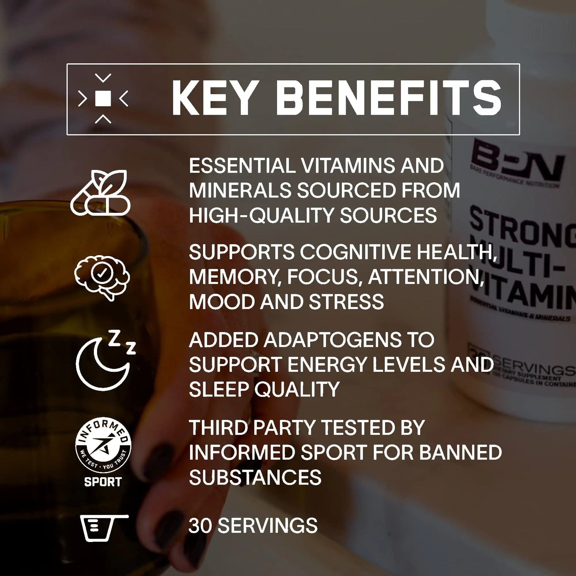 BARE PERFORMANCE NUTRITION BPN Strong Multi-Vitamin & Strong Joints Bundle BARE PERFORMANCE NUTRITIONAu supplements