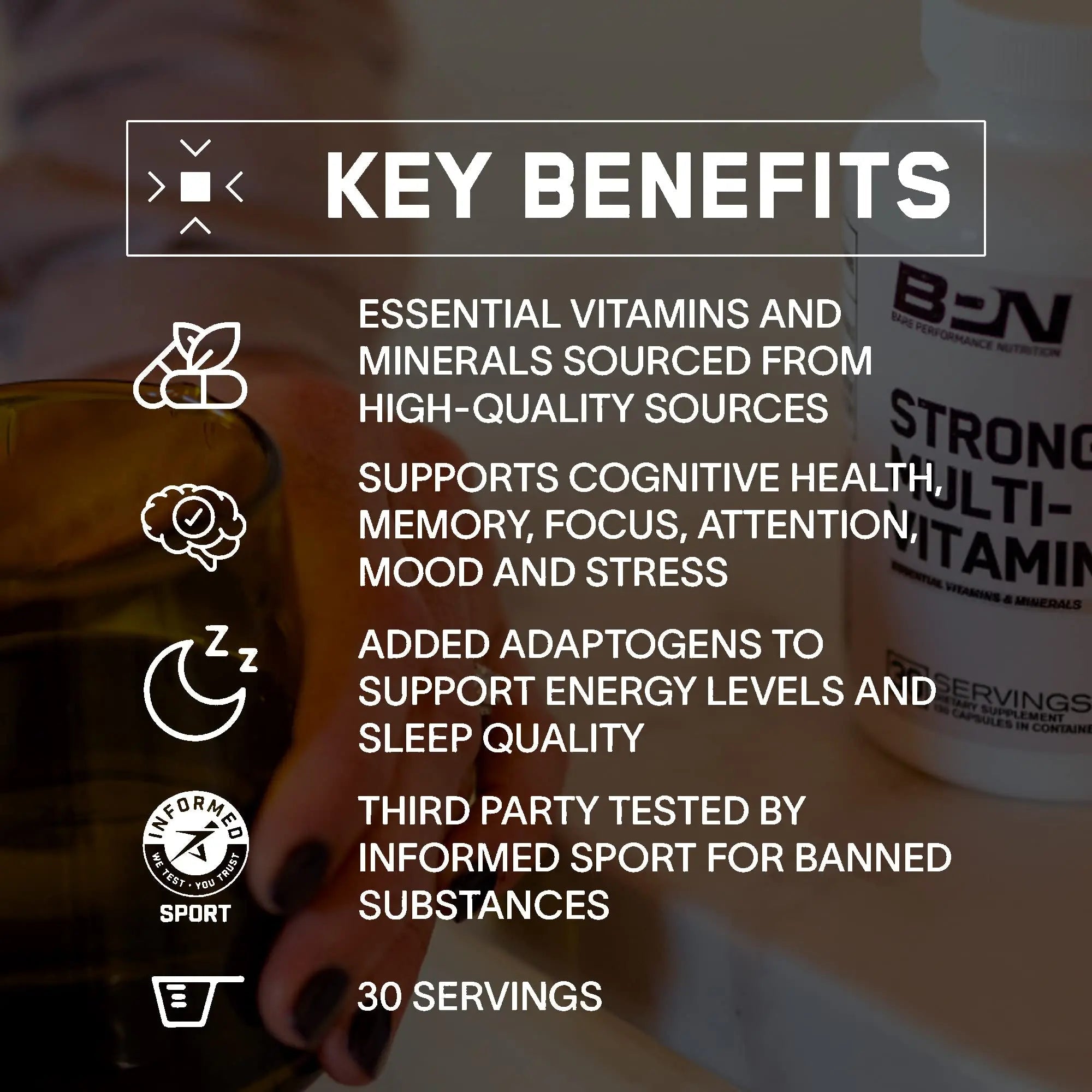BARE PERFORMANCE NUTRITION BPN Strong Multi-Vitamin & Strong Joints Bundle BARE PERFORMANCE NUTRITIONAu supplements