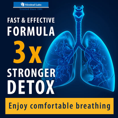 Smoker's Cleanse - Quit Smoking Aid & Respiratory Support - Made in USA NICOLEAF LABSUS supplements
