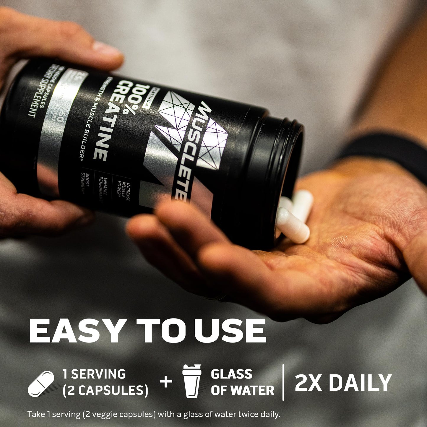 MuscleTech Platinum 100% Creatine Pills | Creatine Monohydrate Pill| | Muscle Recovery MuscleTechUS supplements