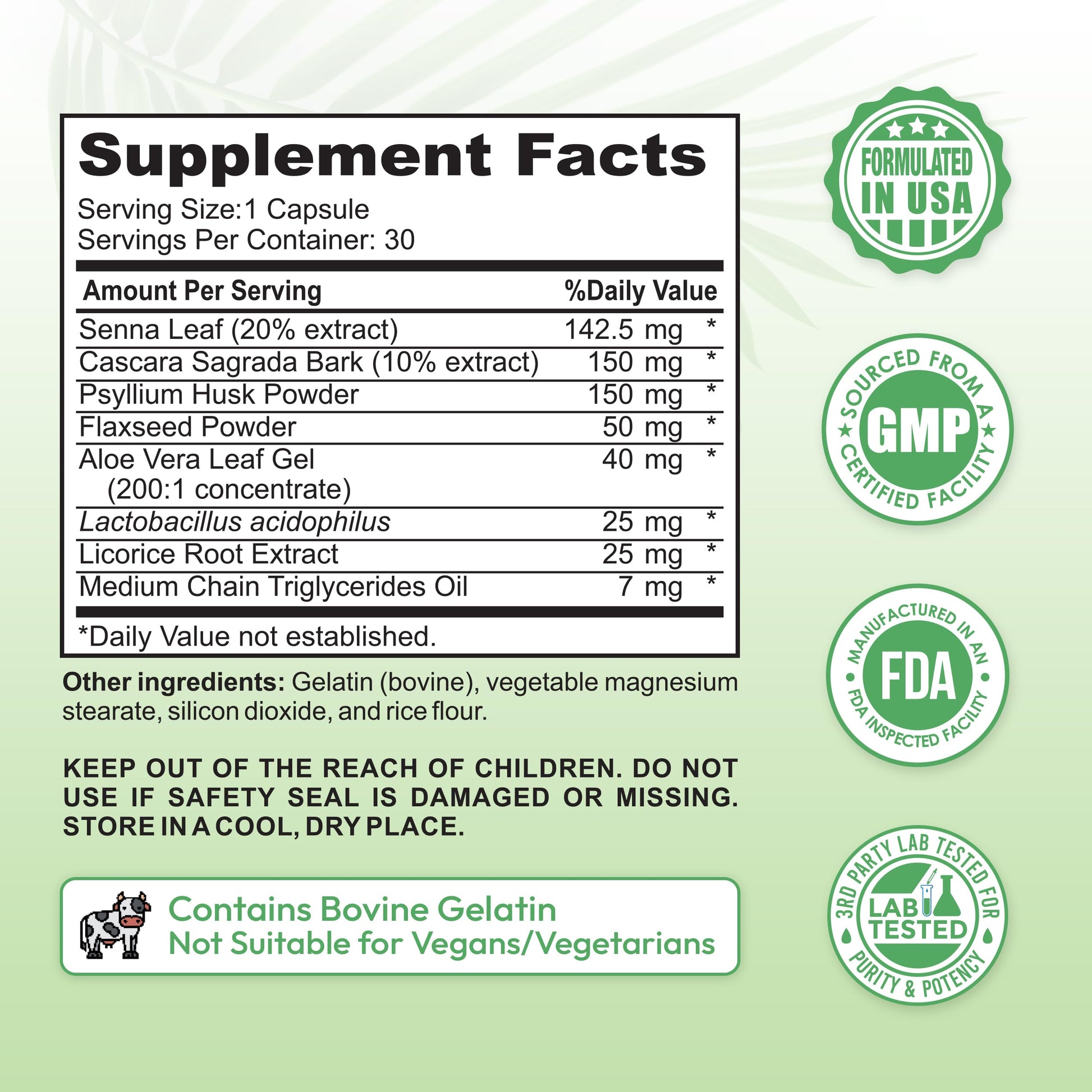 Dr Vitz 15 Day Colon Cleanse for Women – Natural Detox Pills with Herbs, Fiber & Probiotics – Bloating & Constipation Relief, Weight Loss & Gut Health Reset – 30 Capsules Dr VitzAu supplements