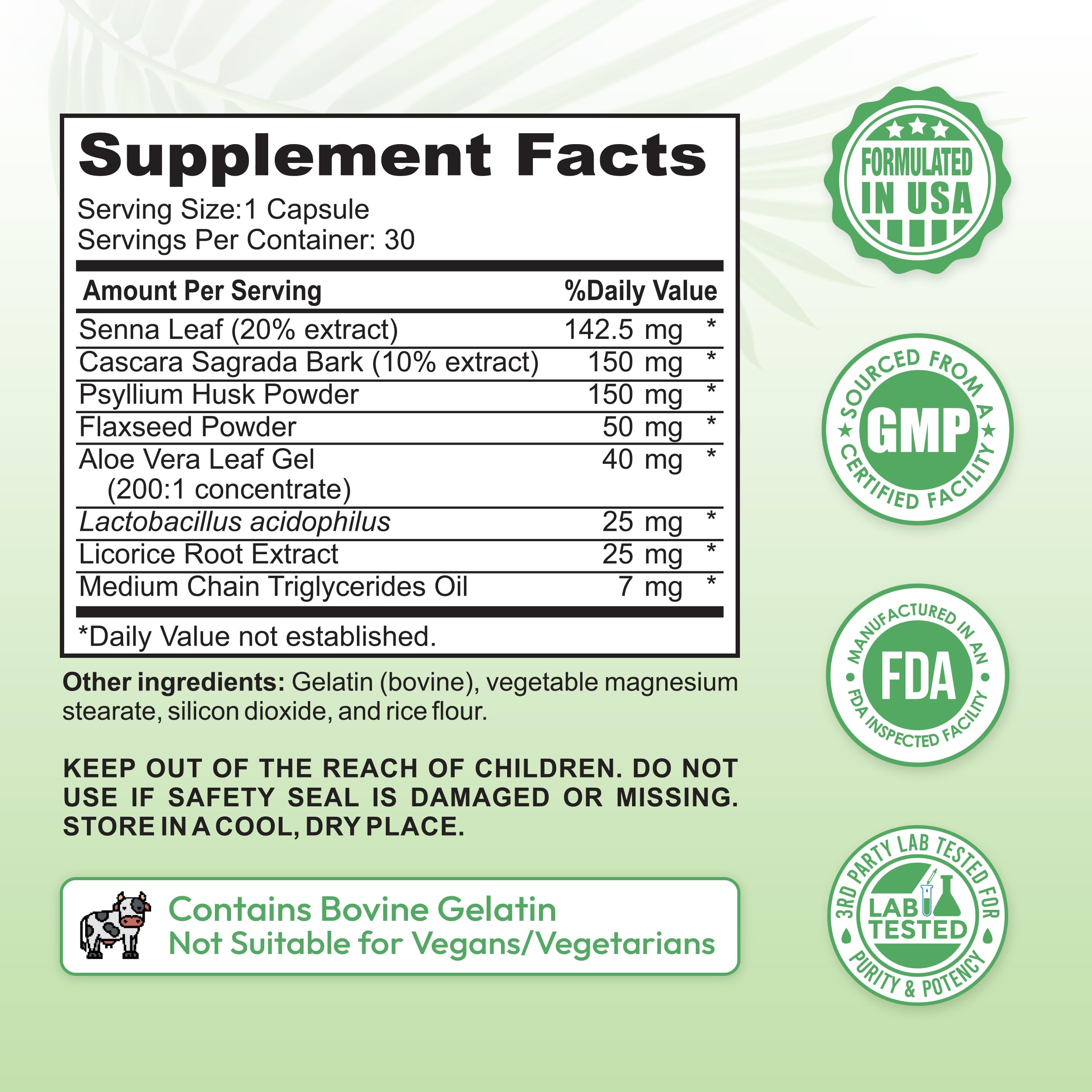 Dr Vitz 15 Day Colon Cleanse for Women – Natural Detox Pills with Herbs, Fiber & Probiotics – Bloating & Constipation Relief, Weight Loss & Gut Health Reset – 30 Capsules Dr VitzAu supplements