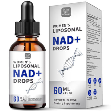 Women's NAD Liquid Supplement, Pure 500mg Liposomal NAD - Cell Regeneration，Energy Support, Vegan,Sugar Free，Additives Free HudetexAu supplements