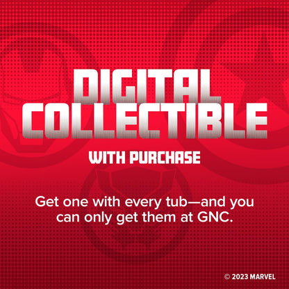 GNC Pro Performance 100% Whey - Marvel: Royal Caramel Cookie - 25 Servings GNCUS supplements