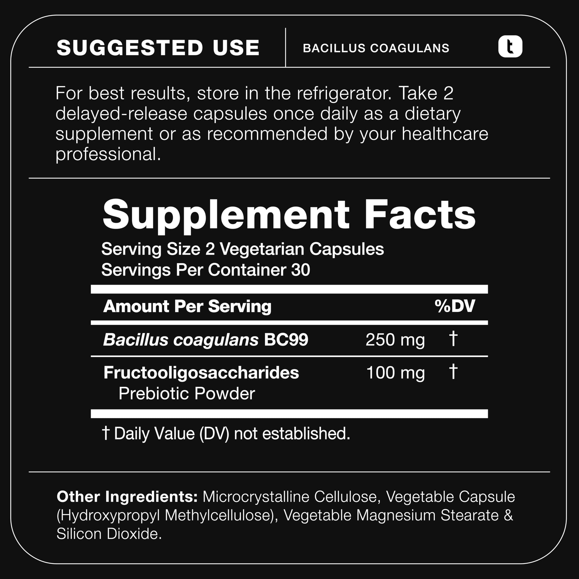 Toniiq Bacillus Coagulans Probiotic Supplement – Ultra High Strength 50 Billion CFU with FOS Prebiotic – Spore-Based Probiotic for Exceptional Stability – Third-Party Tested – 60 Capsules ToniiqAu supplements