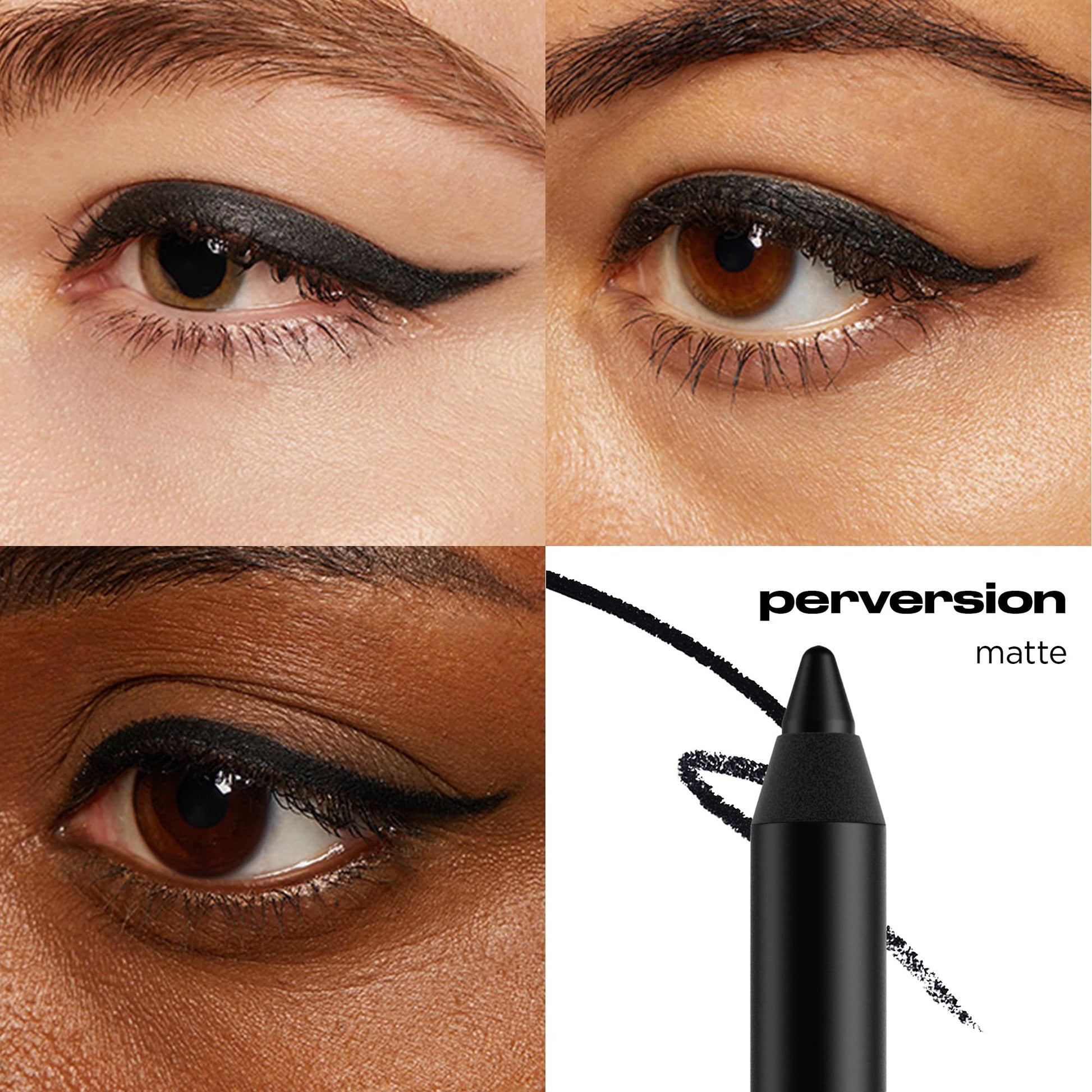 URBAN DECAY 24/7 Glide-On Waterproof Eyeliner Pencil - Smudge-Proof, Long-Lasting, Transfer-Proof, Up to 16HR Wear, Smooth No-Tug Formula, Perversion (Matte Blackest Black) - 0.04 oz URBAN DECAYAu supplements