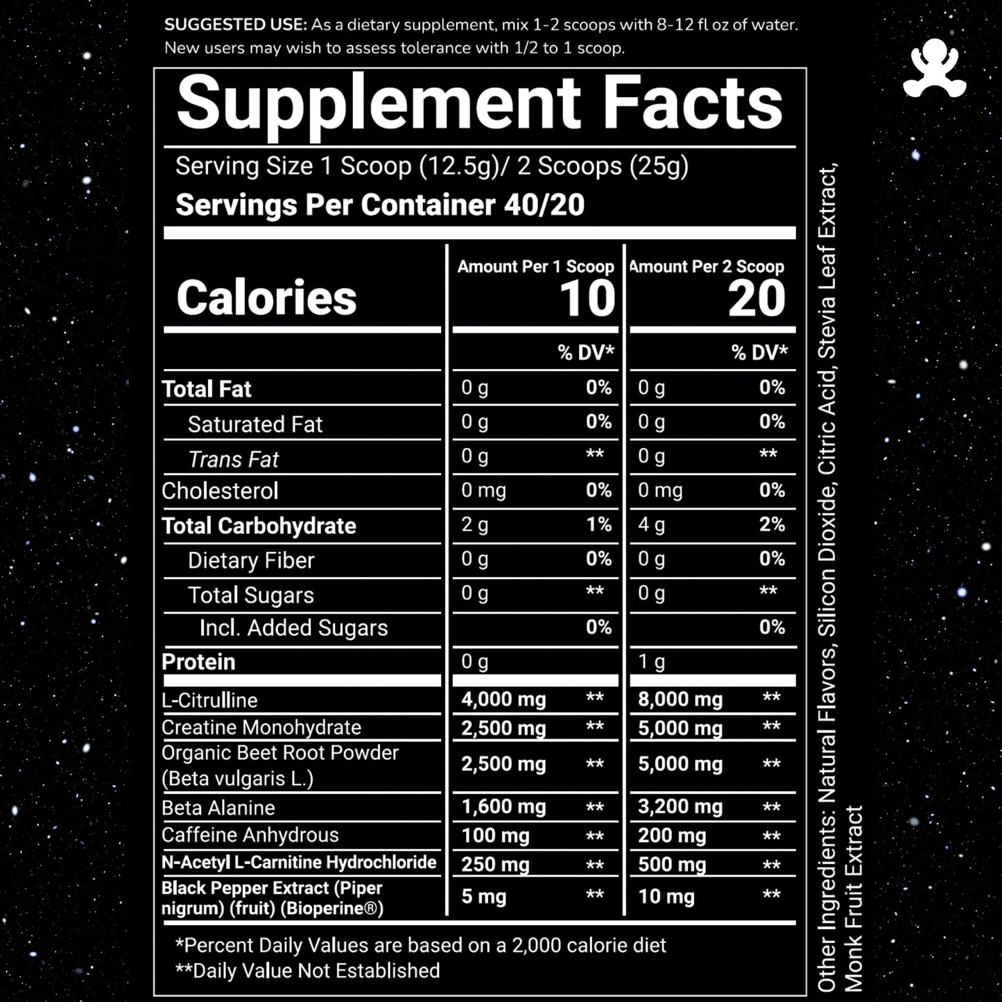 BLASTOFF Pre-Workout Powder - Organic Beet Root Powder with Natural Peach Mango AstroLab SupplementsUS supplements