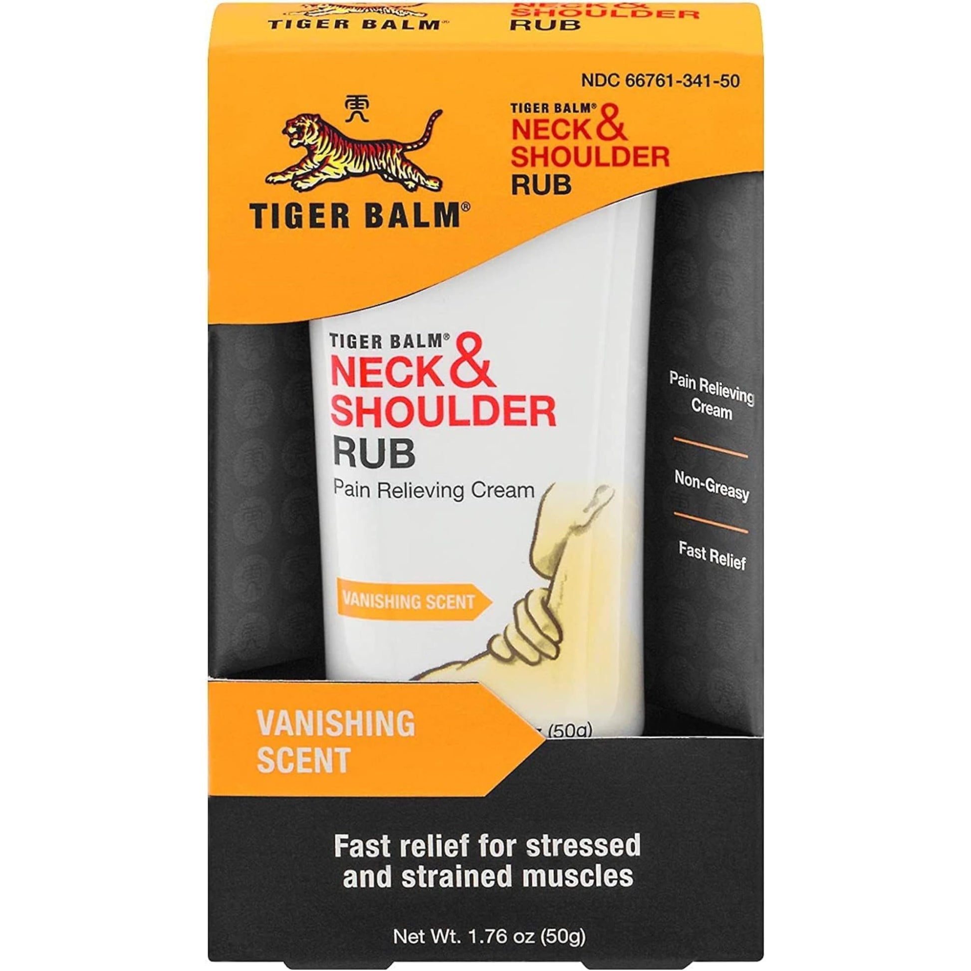 Tiger Balm Neck & Shoulder Rub Vanishing Scent 1.76 oz Tiger BalmAu supplements