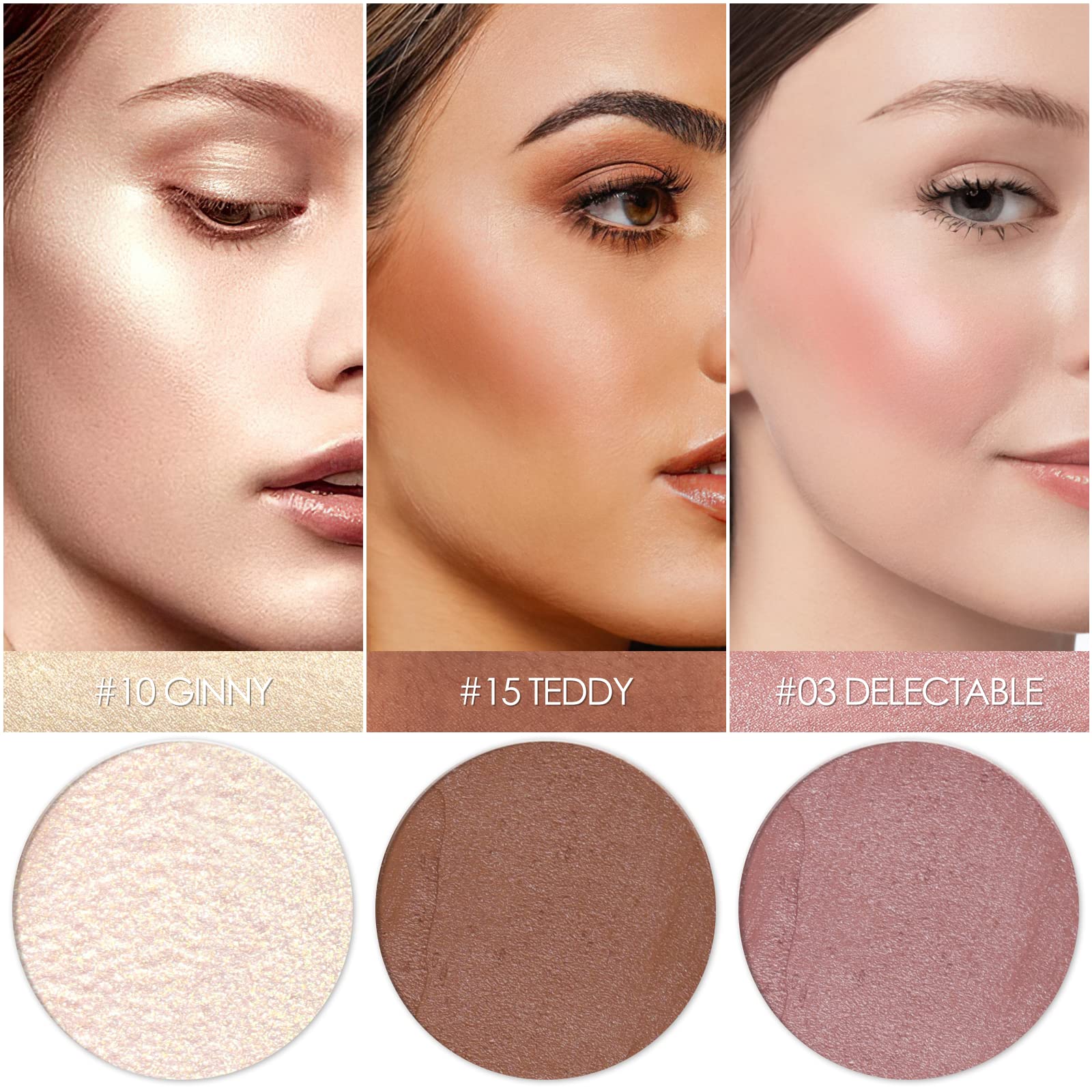 FALOCUTUS 3 Pcs NEUTRAL Contour Stick Set,Cream Blush & Highlighter Bronzer Pen,Long Lasting & Smooth Natural Face Contouring Illuminator,Professional Makeup Kit for All Skin FalocutusAu supplements