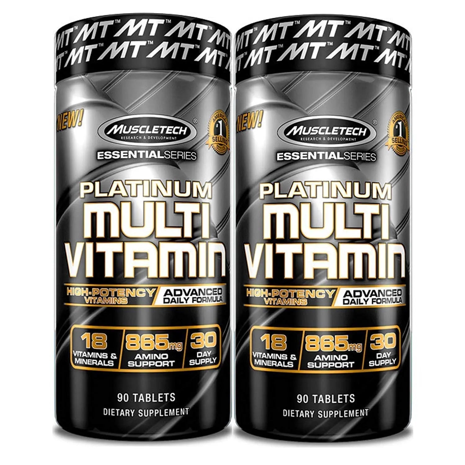 MuscleTech Platinum Multi Vitamin 90 Count (2 Pack) MuscleTechAu supplements