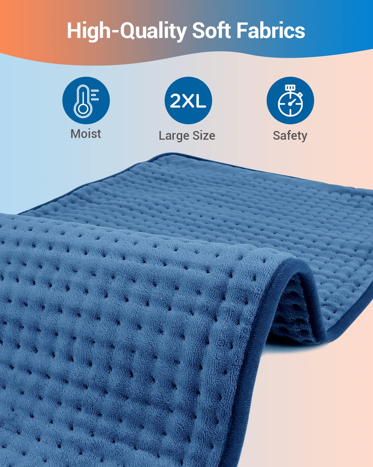 Comfytemp Heating Pad for Back Pain Relief - FSA HSA Eligible Extra Large Heating Pad XXL ComfytempAu supplements
