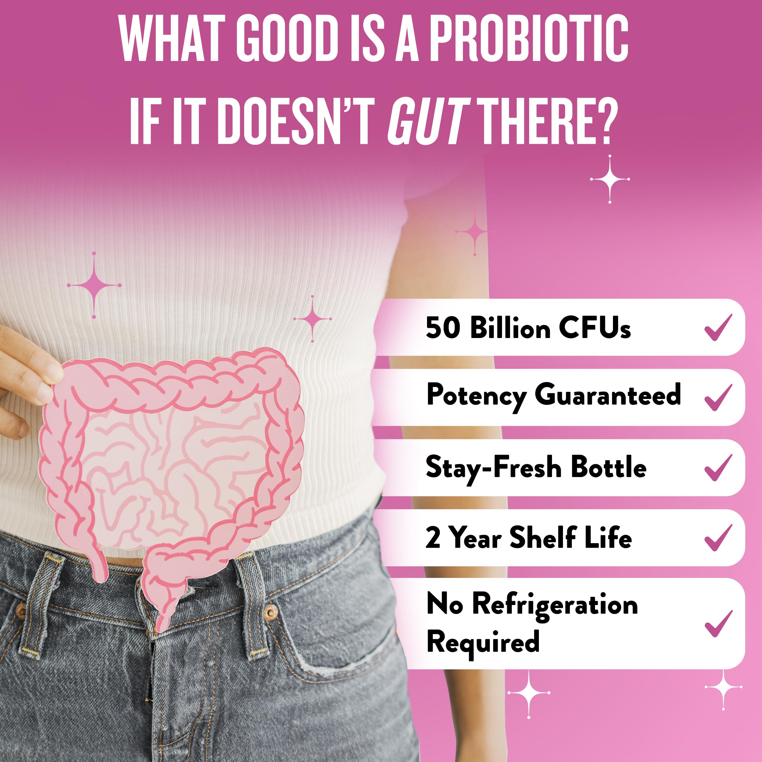 Legendairy Milk Hot Girl Ish™ - Daily Probiotics for Women with 50 Billion CFU - Women's Probiotic Supplement with 20 Probiotic Strains, Prebiotics & Postbiotic for Digestive, Gut & Immune Health Legendairy MilkAu supplements