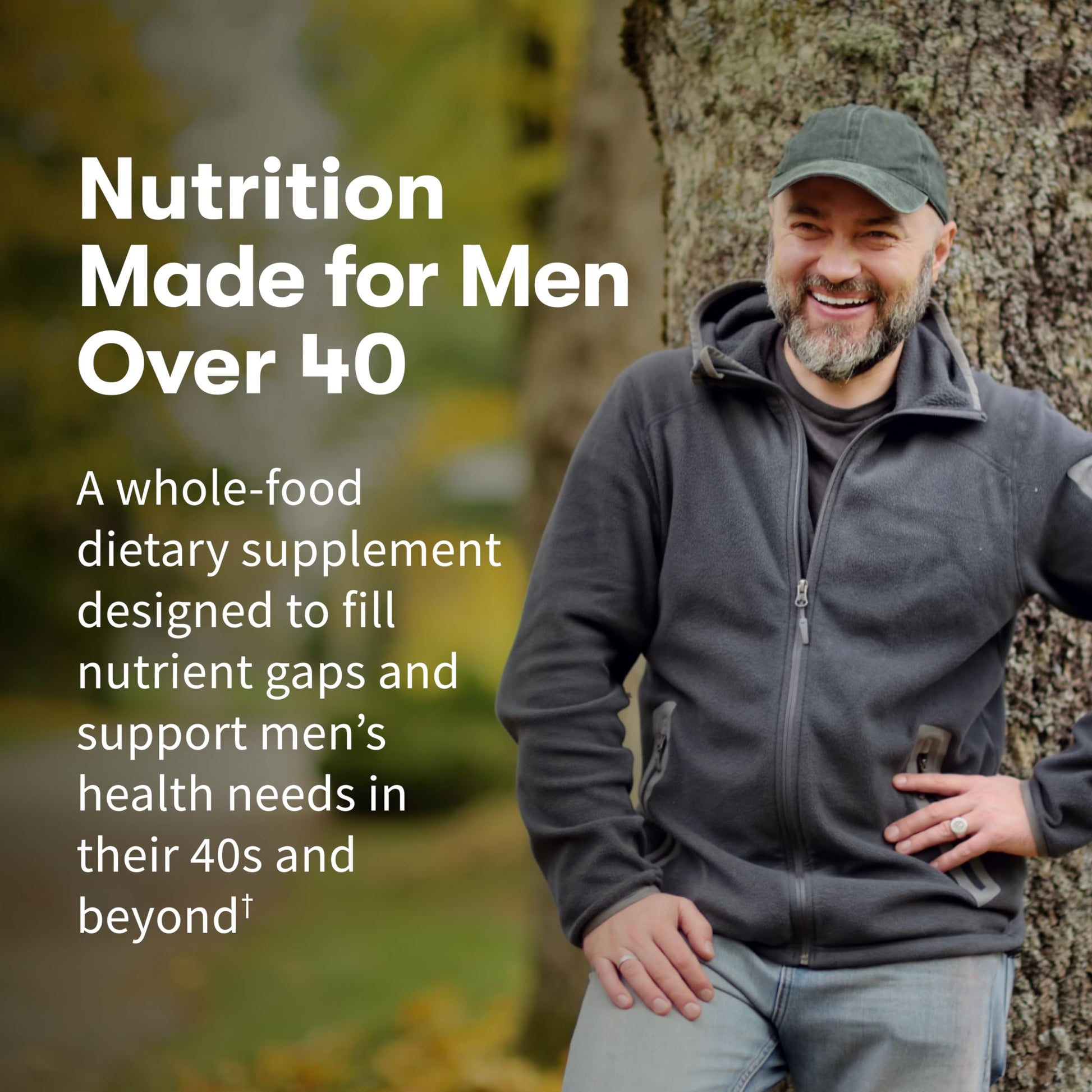 Garden of Life Organics Men's 40+ Multivitamin with Prostate Support, B12 & Vitamins – Vegan Daily Whole Food Multivitamin, Non-GMO, Certified Organic, 120 Tablets Garden of LifeAu supplements