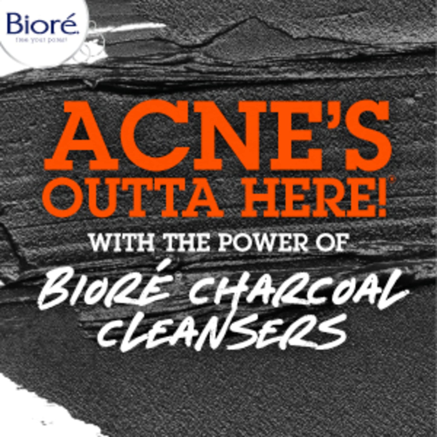 Bioré Charcoal Acne Face Scrub, with 1% Salicylic Acid and Natural Charcoal, Helps Prevent BioreUS supplements