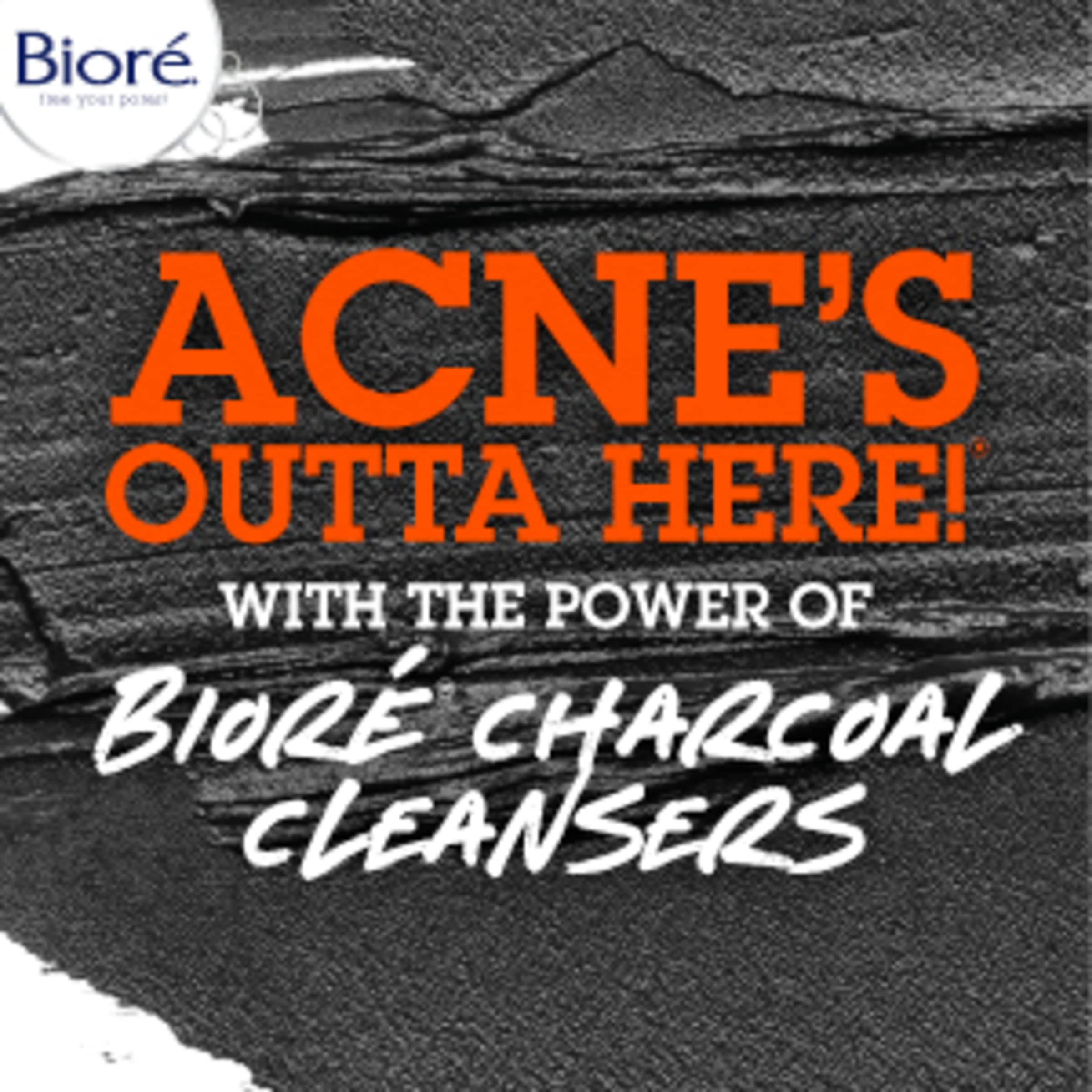Bioré Charcoal Acne Face Scrub, with 1% Salicylic Acid and Natural Charcoal, Helps Prevent BioreAu supplements