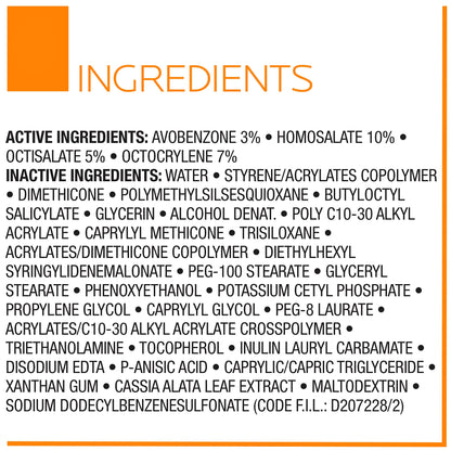 La Roche-Posay Anthelios Melt-In Milk Body & Face Sunscreen SPF 60 La Roche-PosayUS supplements