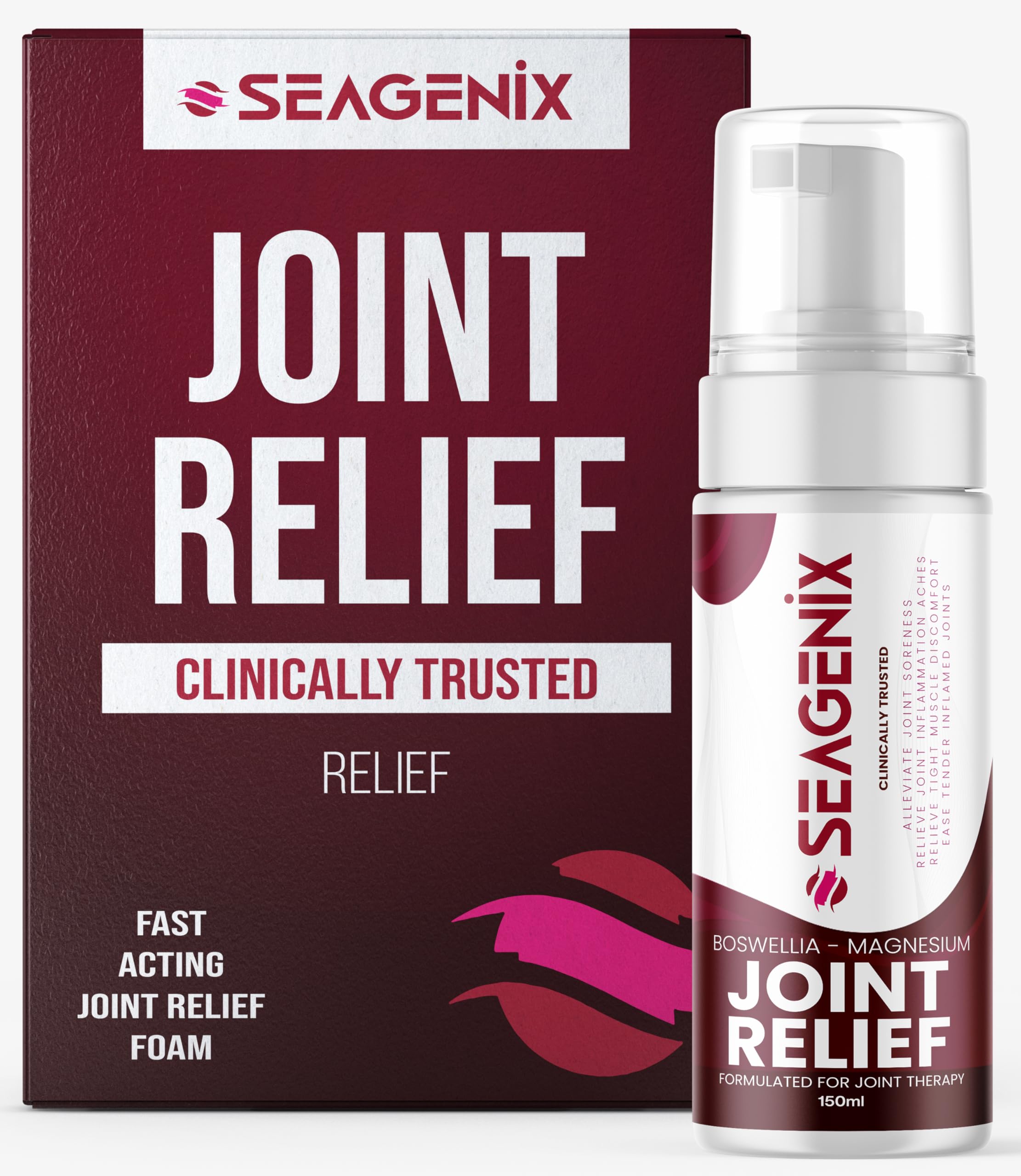 Seagenix Extra Strength Joint Relief Foam – Next Generation Fast-Acting Magnesium Formula for Joint Stiffness & Mobility Support – Engineered to Outperform Legacy Foams SeagenixAu supplements