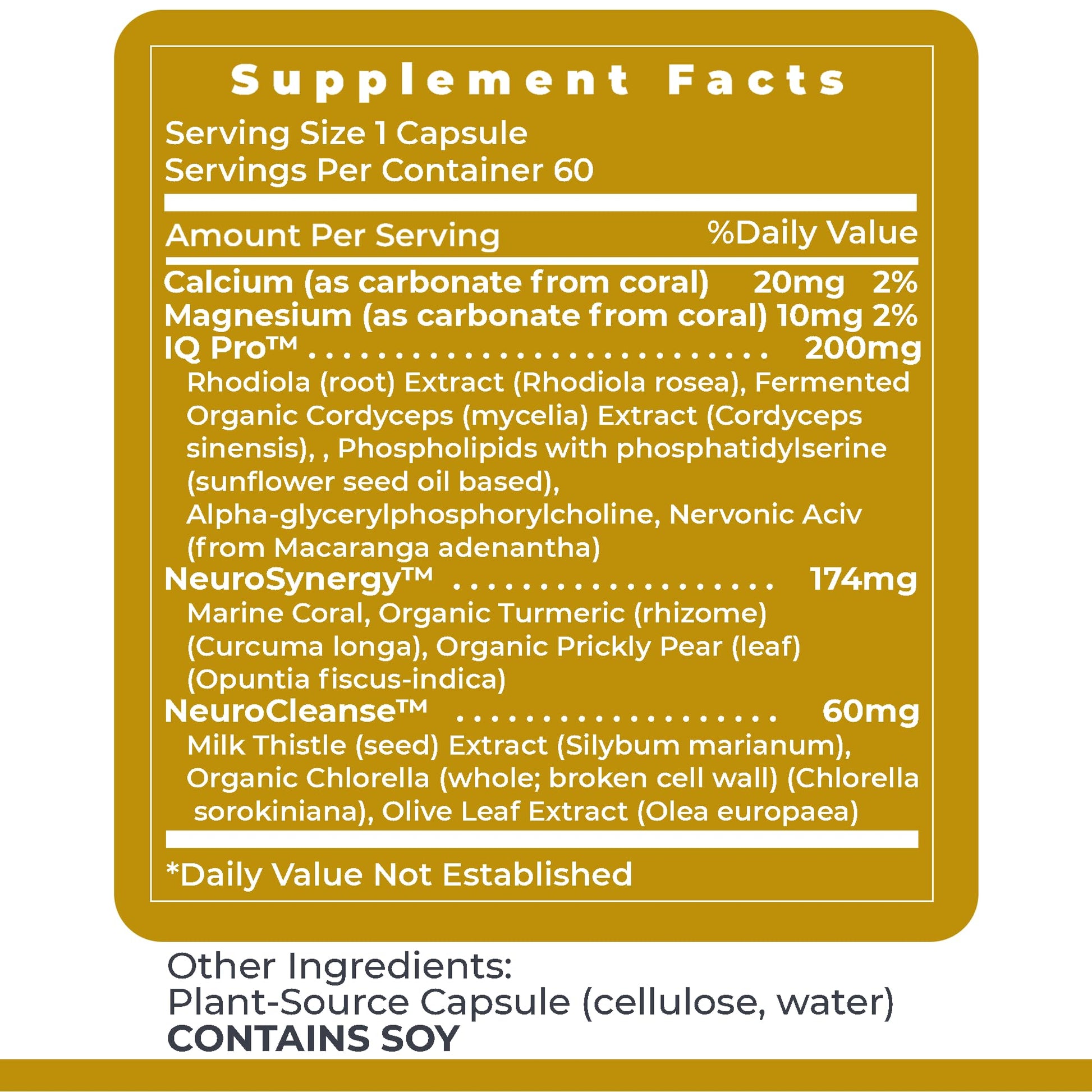 Premier Research Labs CereVen - Herbal Brain Supplement for Memory & Focus Featuring Rhodiola Rosea, Rhodiola Rosea Supplement for Brain Health Support - 60 Vegetarian Capsules Premier Research LabsAu supplements
