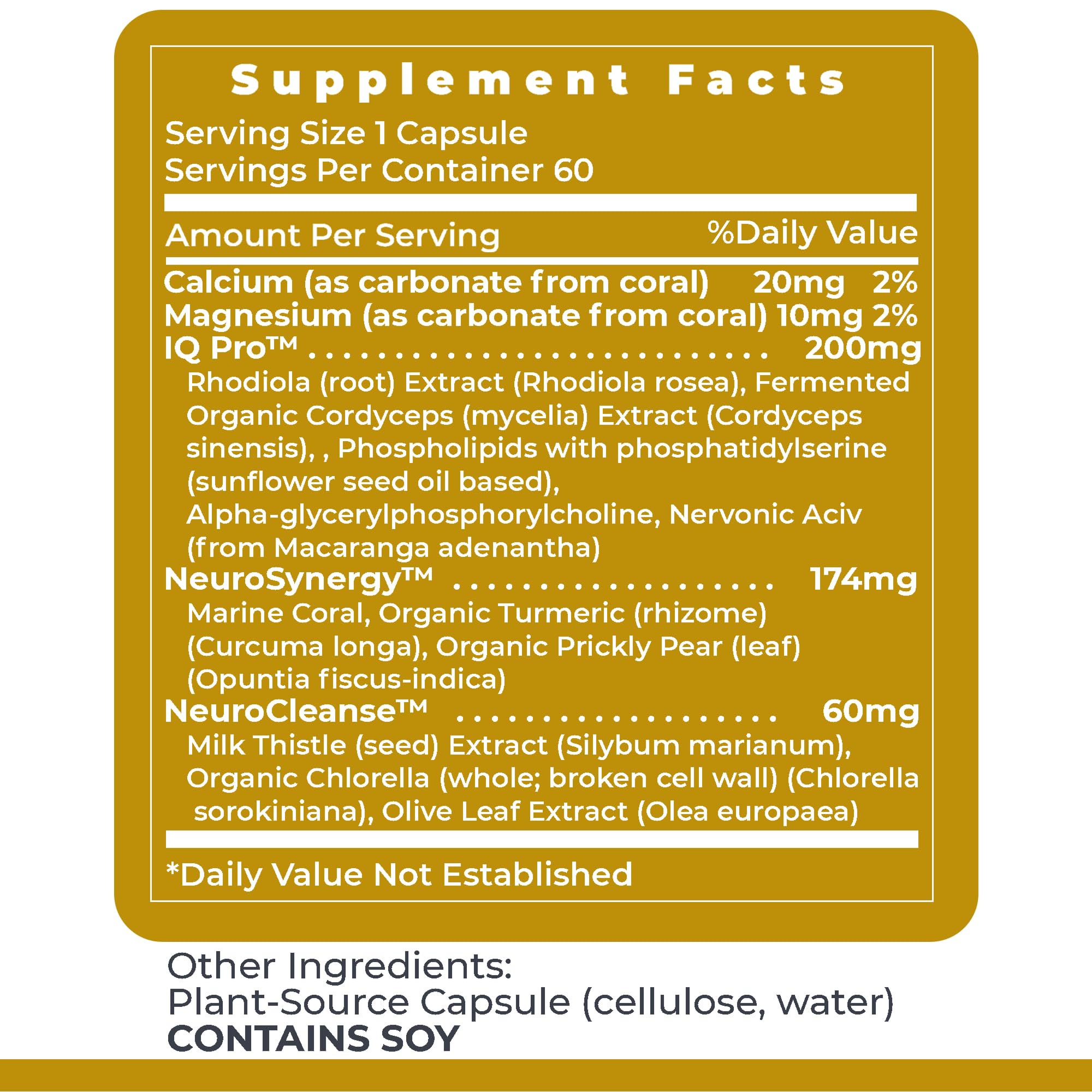 Premier Research Labs CereVen - Herbal Brain Supplement for Memory & Focus Featuring Rhodiola Rosea, Rhodiola Rosea Supplement for Brain Health Support - 60 Vegetarian Capsules Premier Research LabsAu supplements