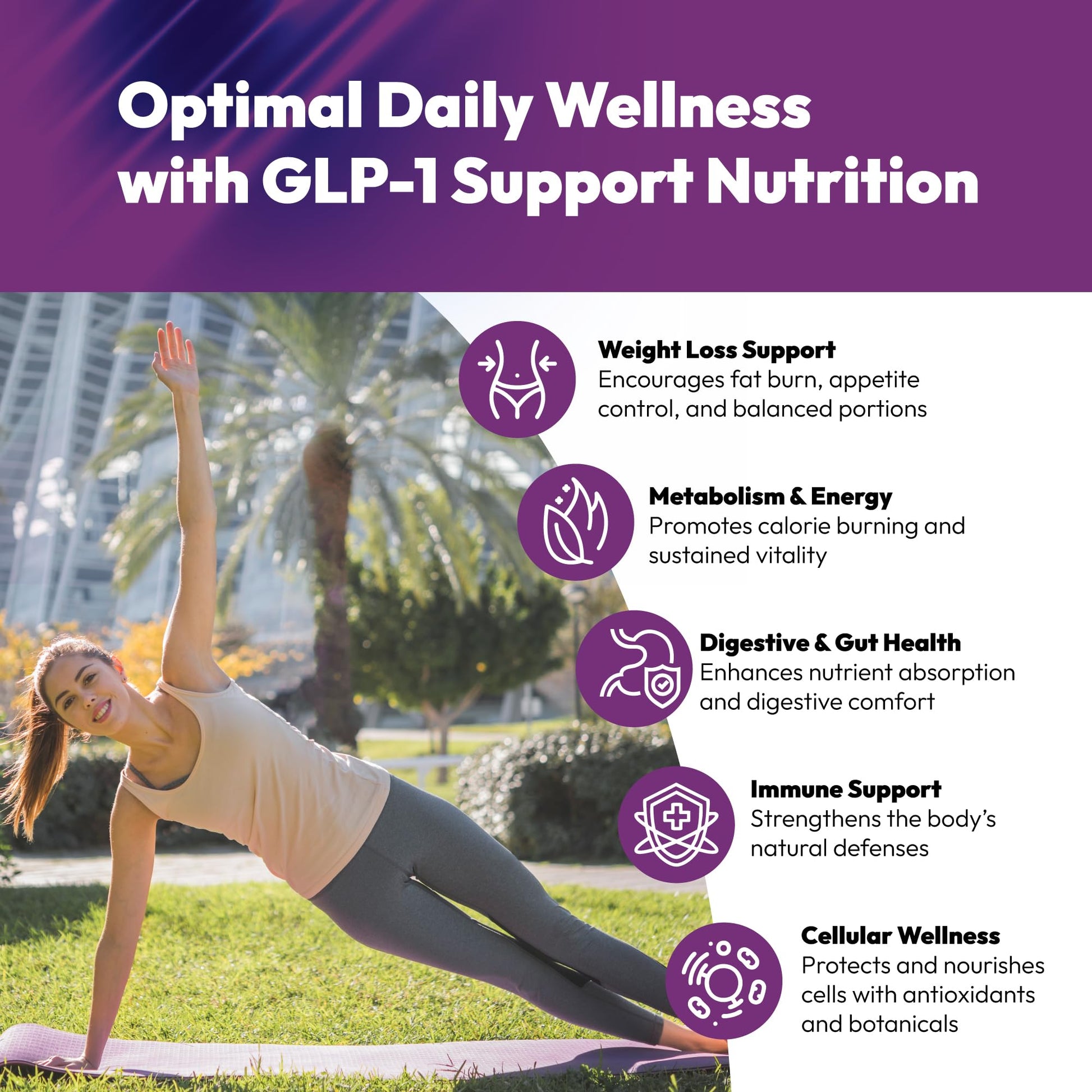 Revion LABS GLP-1 Support Weight Loss Supplement - Natural Appetite Suppressant for Women Men - Berberine Support Activate Hunger Control Curb Cravings Boost Metabolism Fat Burn & Gut Health Revion LABSAu supplements