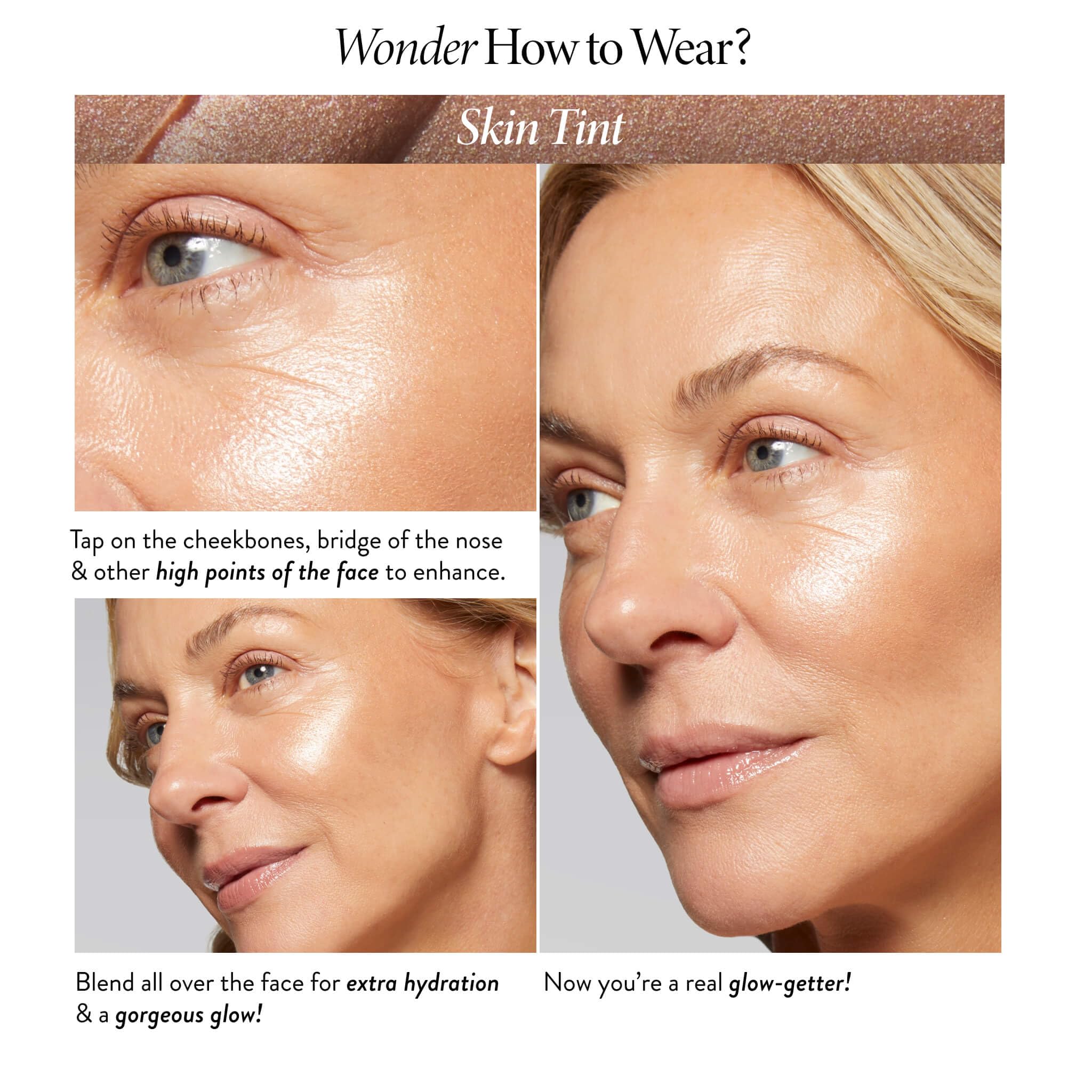 LAURA GELLER NEW YORK The Wonder Balm Cream Illuminator - Hydrating Weightless Subtle Hint of Color + Glow for Mature Skin - Vegan Squalane - Apply to Cheeks & Lips (01 Nice-n-Natural) LAURA GELLER NEW YORKAu supplements