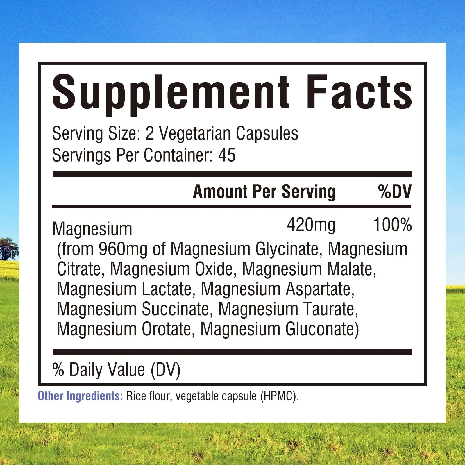 Innate Vitality 10-in-1 Magnesium Complex 960mg, 420mg Elemental Mag per Serving, with Magnesium Glycinate, Citrate, Malate, and More, Sleep, Digestion, Energy Support, 90 Vegan Caps Innate Vitalitynz supplements