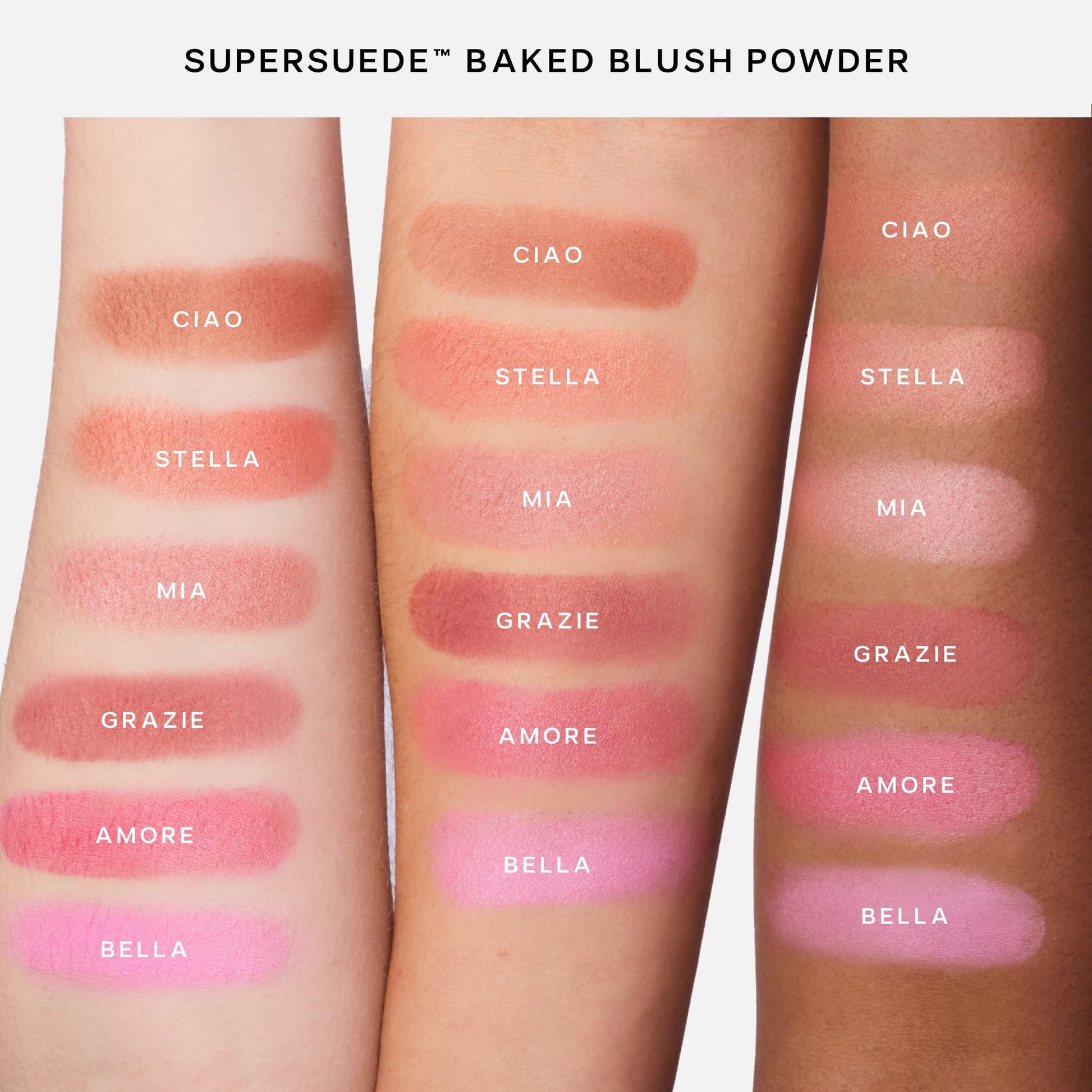 Saie Cheek Flush Duo - Dew Liquid Blush (.40 oz, Poppy), SuperSuede Baked Powder Blush (.01 oz, Stella) - Layerable, Skin-Nourishing Blushes for a Seamless Radiant Finish SaieAu supplements