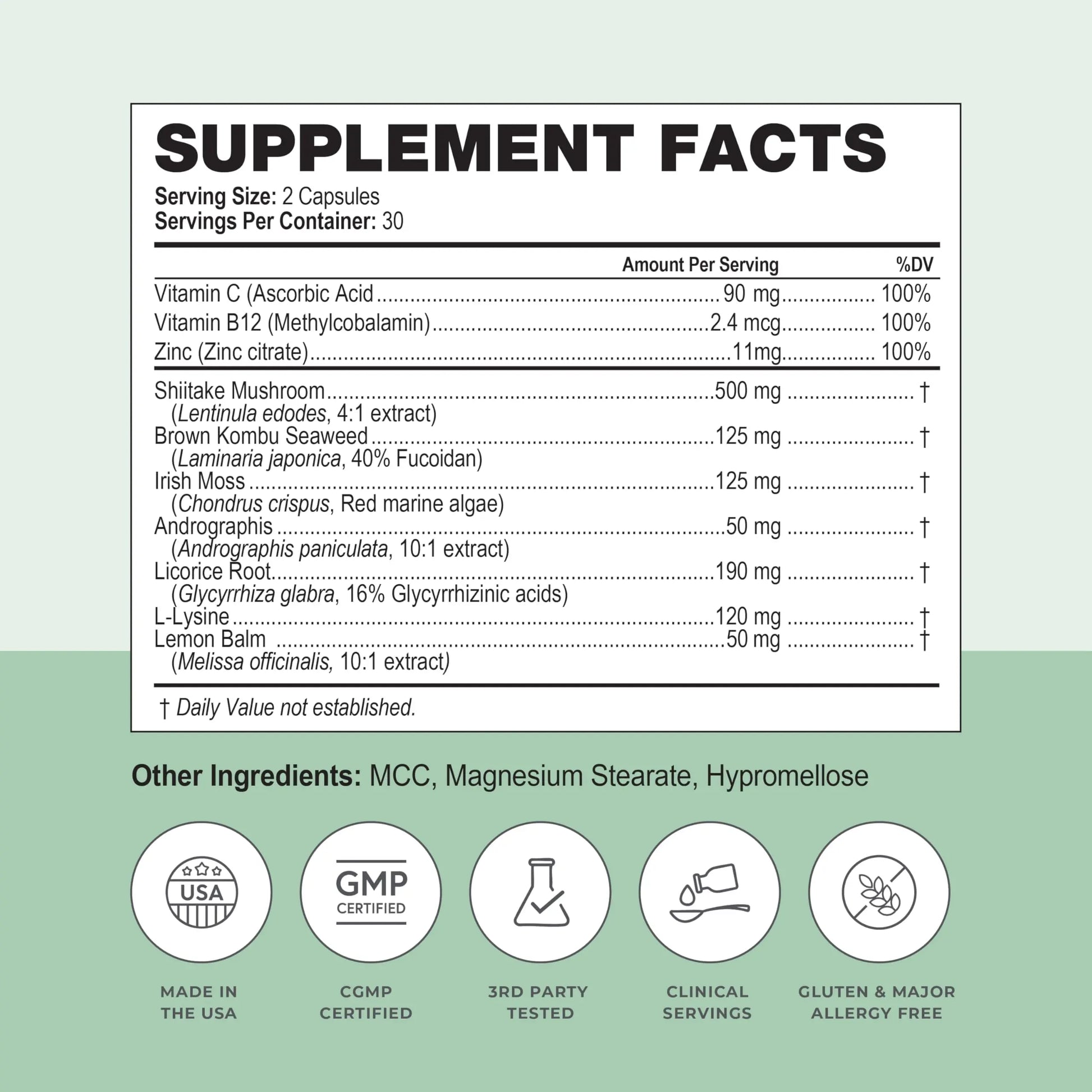 Simplix | Natural Supplement to Strengthen The Immune System | Respond to Outbreaks | Source of Highly Researched Mushroom & Seaweed Polysaccharides 60 Veggie Capsules (3 Pack) (180 Count) Papillexnz supplements